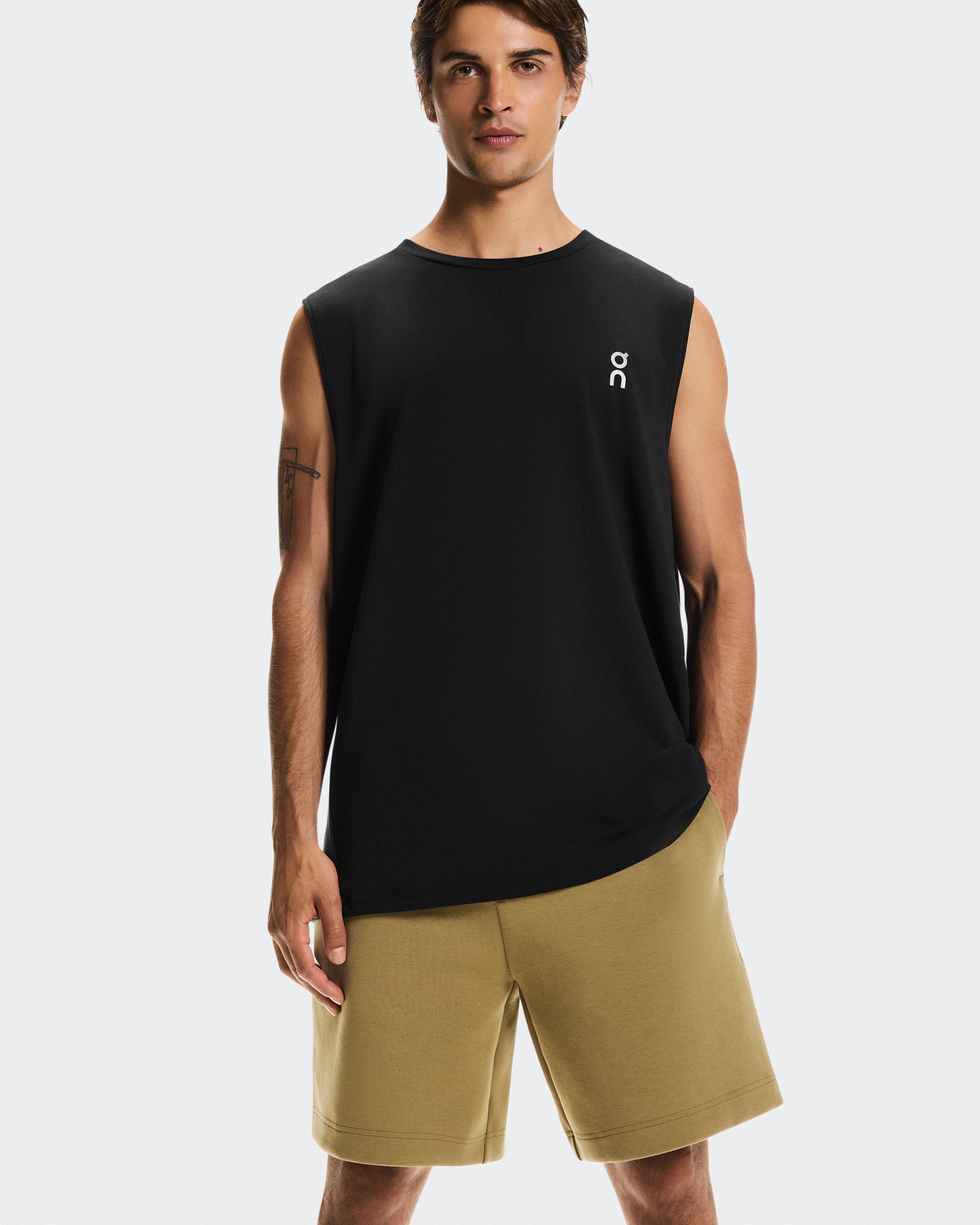 On Focus Tech Shorts Nutmeg Men Shorts