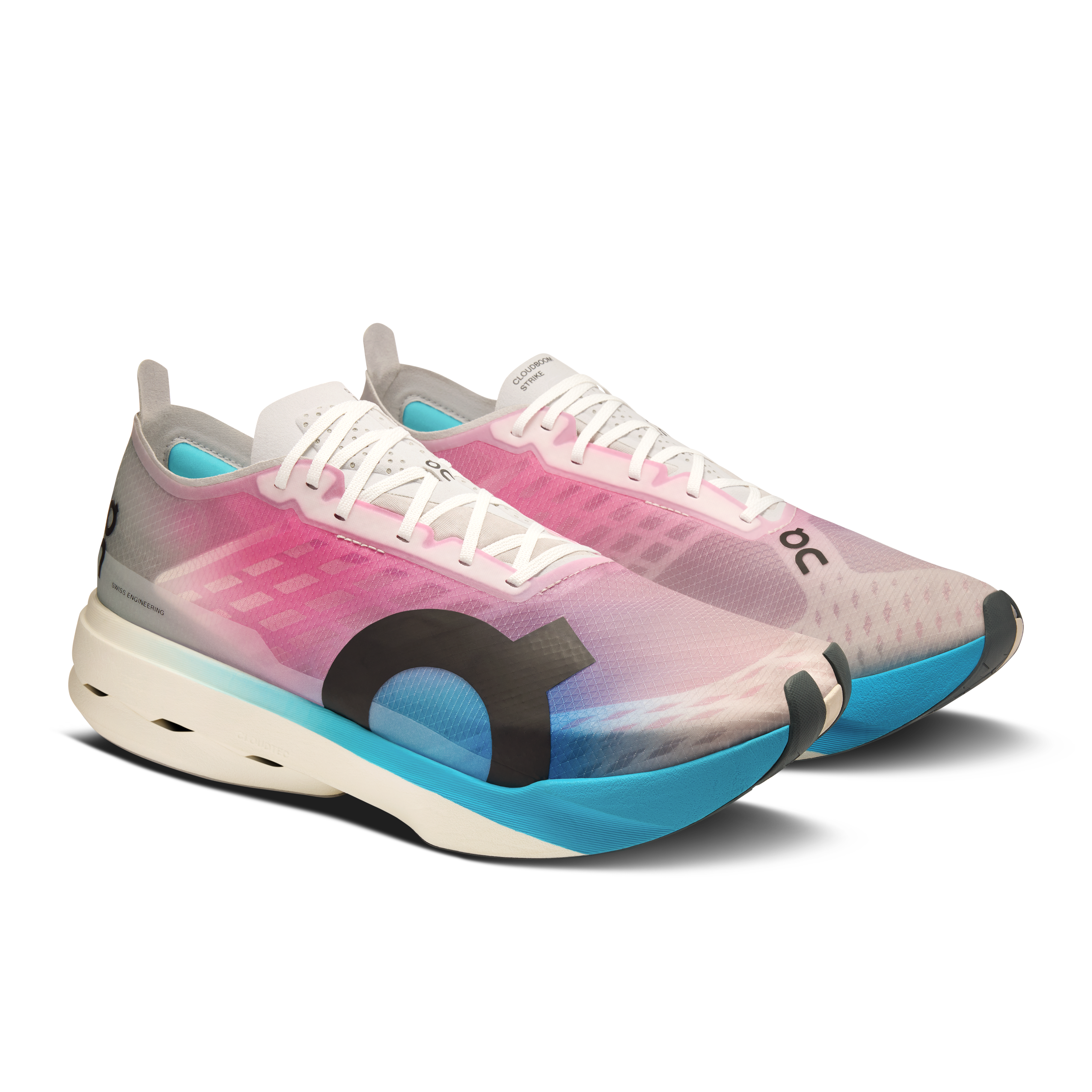 On Cloudboom Strike White & Horizon Men Road running Shoes