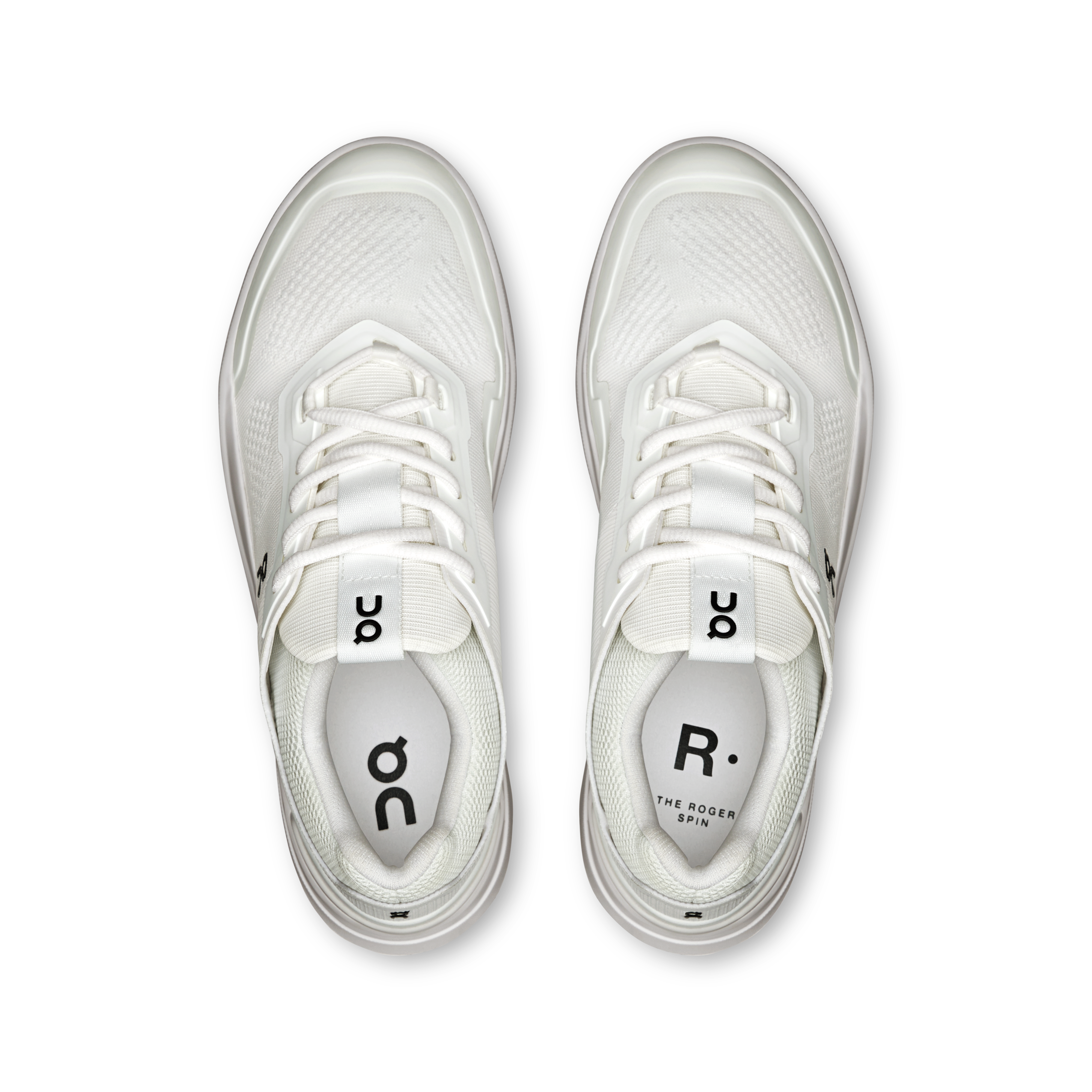 On THE ROGER Spin White & Black Women Active life Shoes