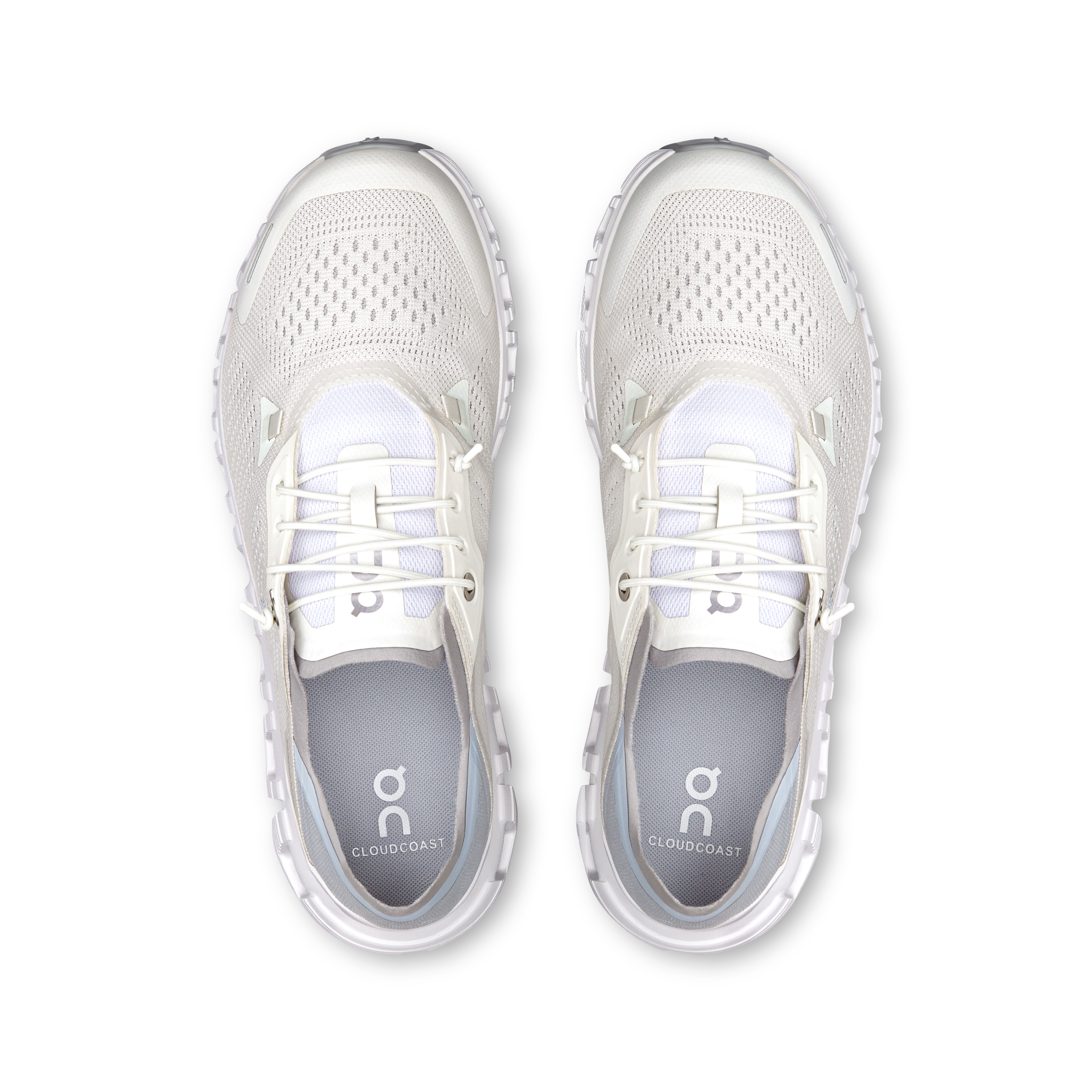On Cloud 6 Coast White & Glacier Women Active life Shoes