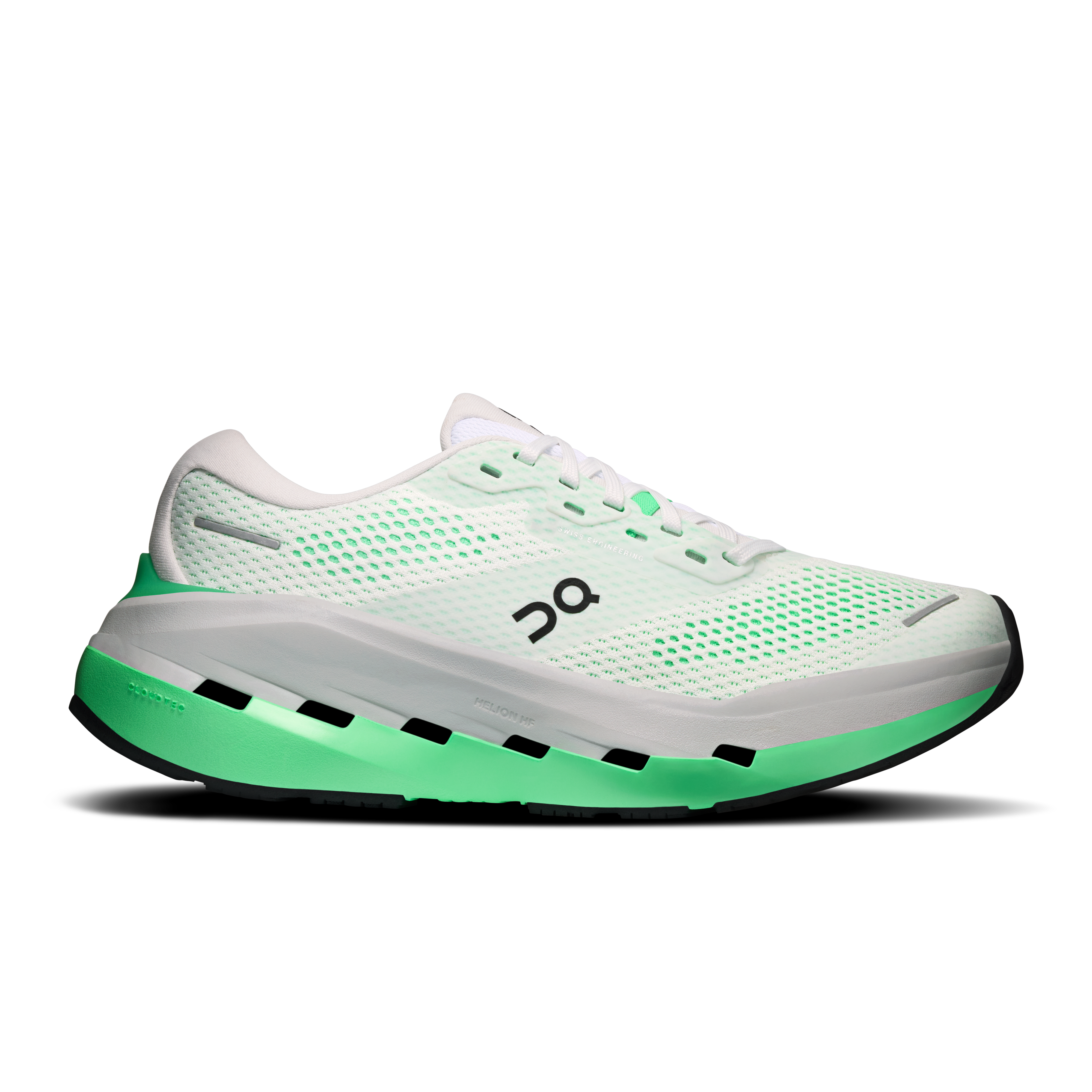 Cloudrunner 3 Max Road Running Shoe in White/Verdite