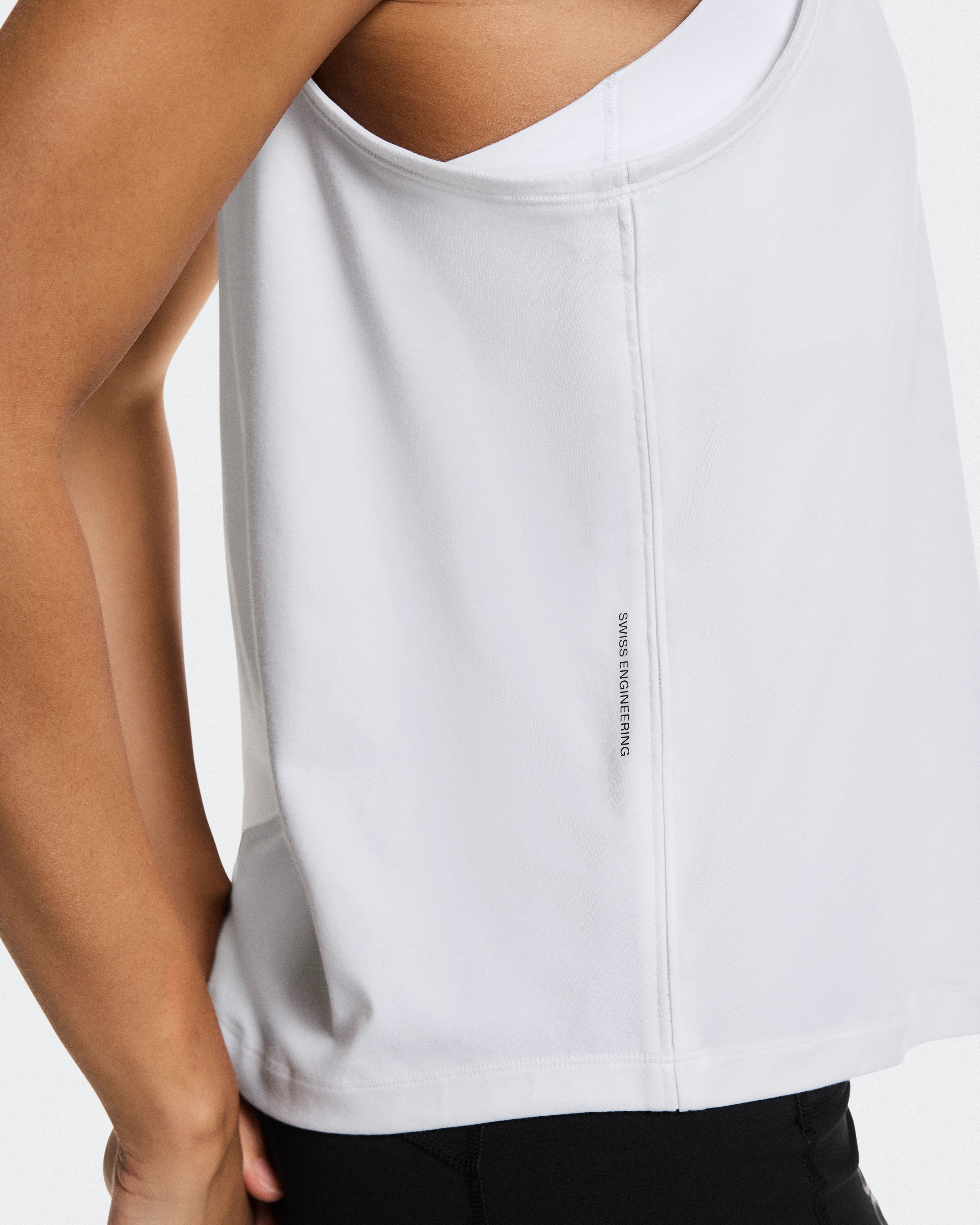 On Focus Tank White Women Tops and t-shirts