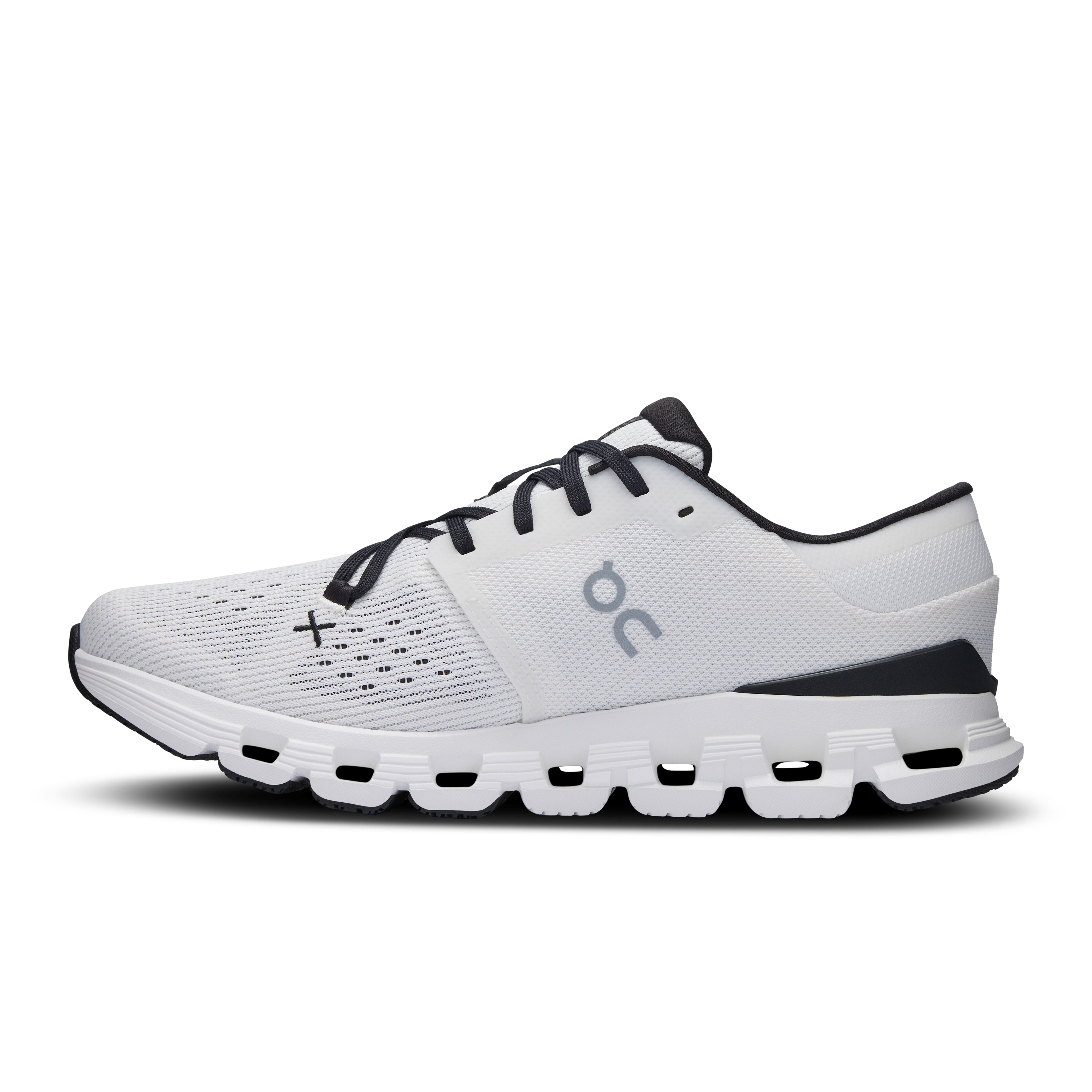 On Cloud X 4 Ivory & Black Women training_shoes Shoes