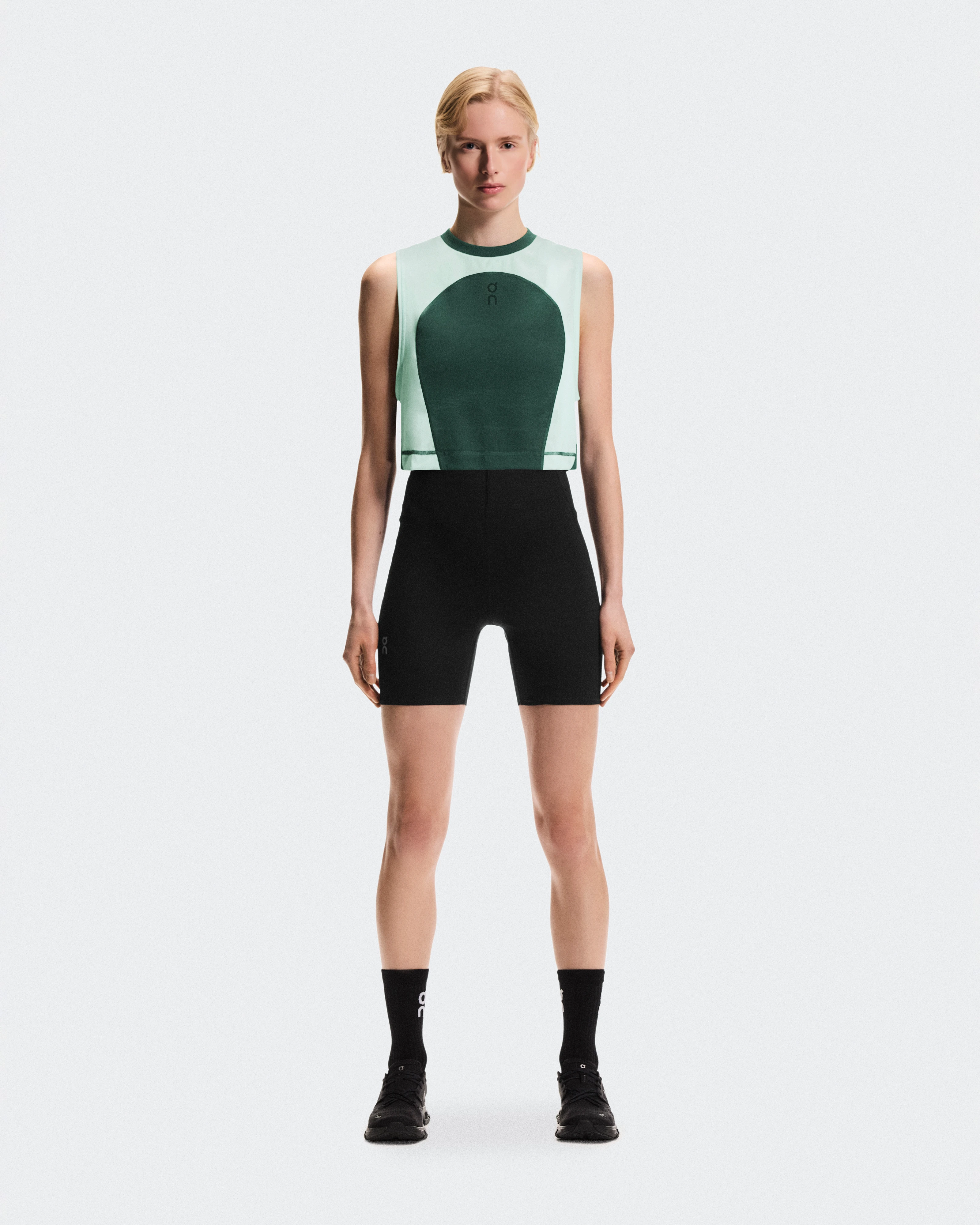 On Train Volt Tank Obsidian Women Tops and t-shirts
