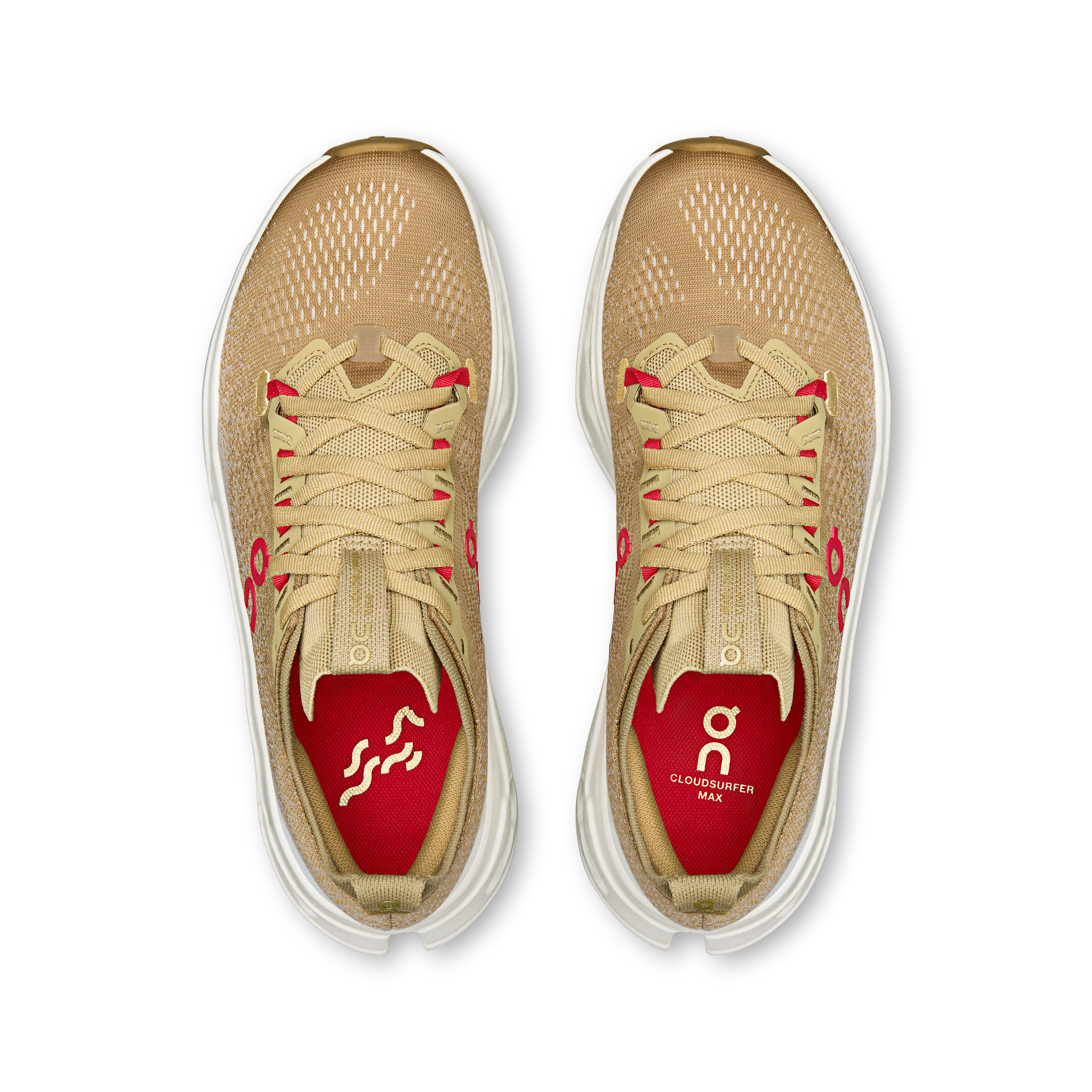 On Cloudsurfer Max Year of the Horse Chai & Ivory Women Road running Shoes