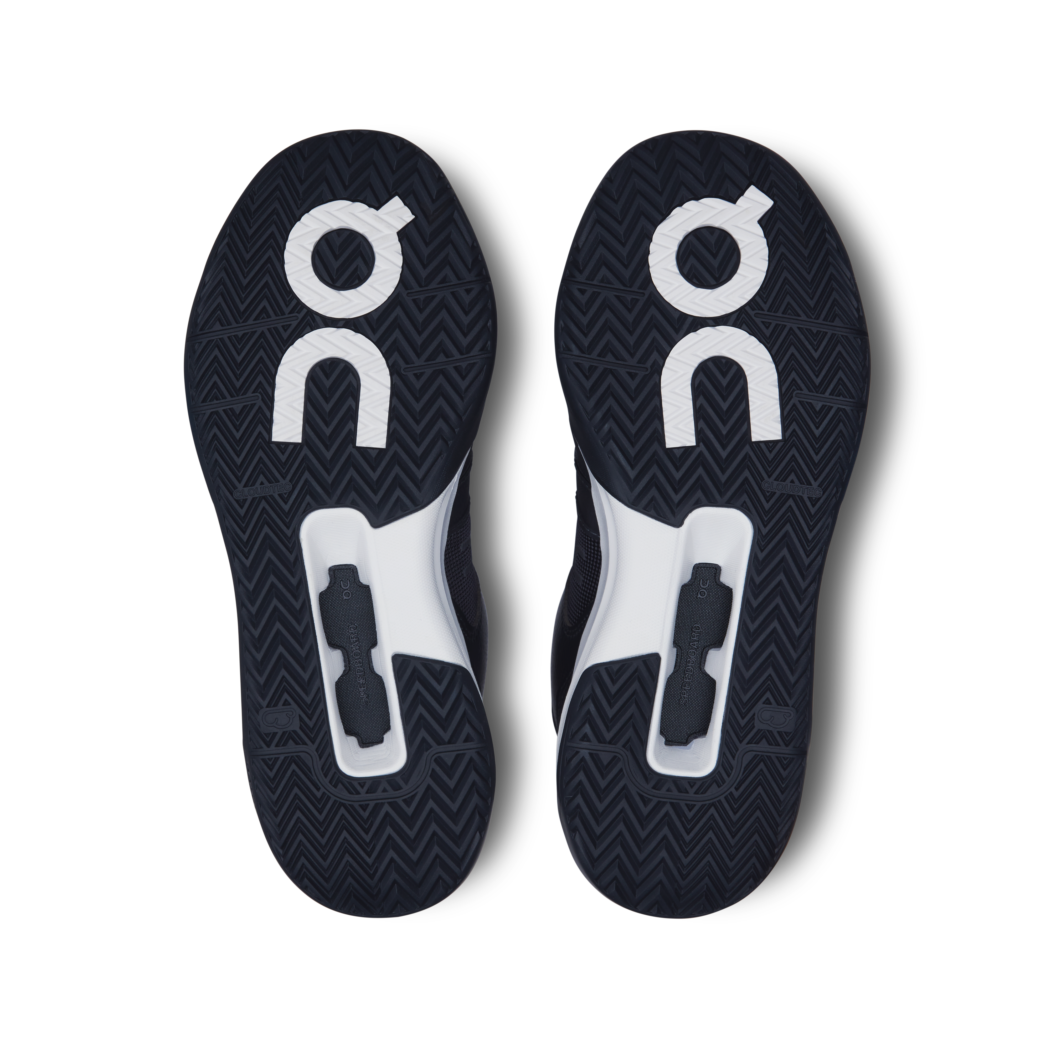 On THE ROGER Clubhouse Pro Black & White Women Tennis Shoes