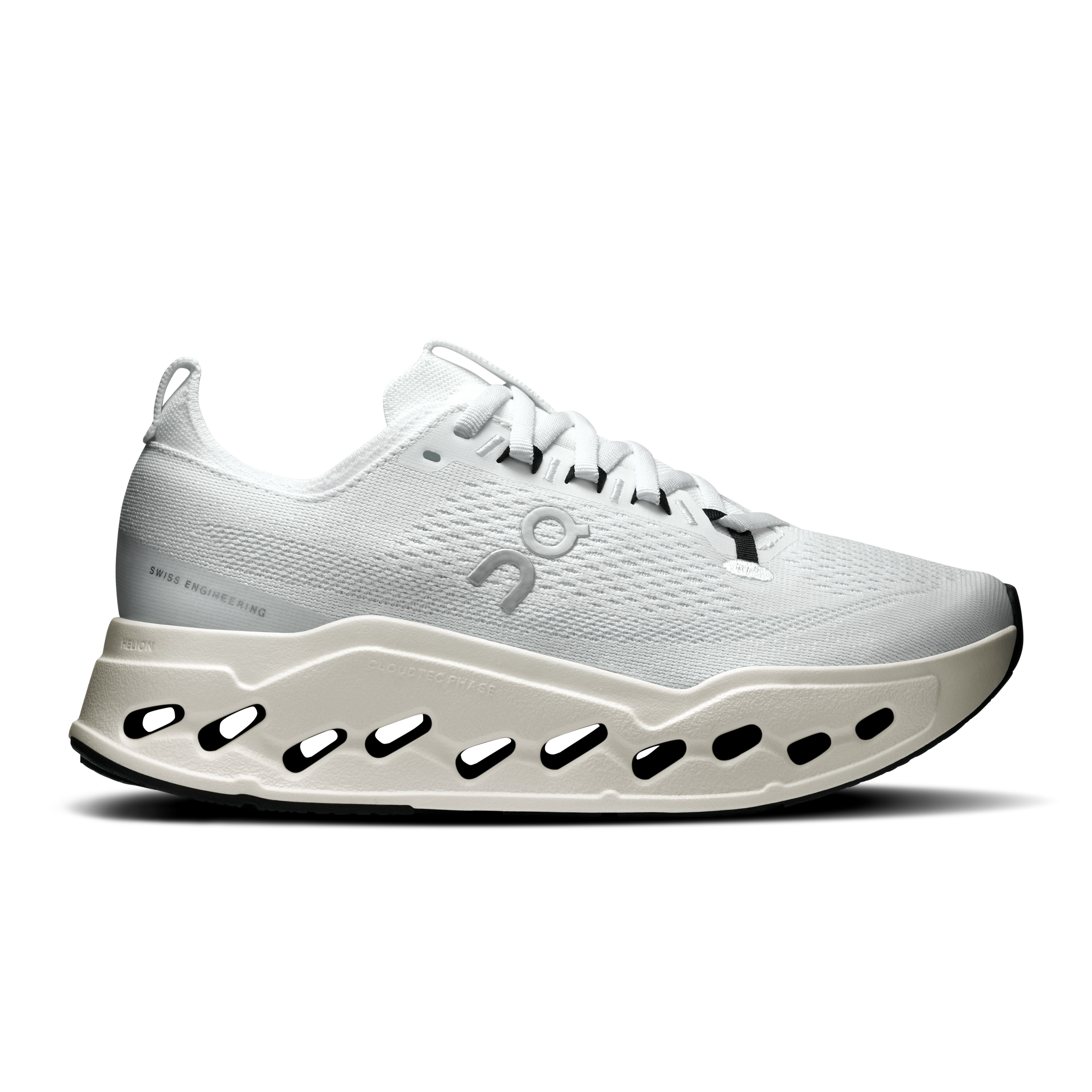 Cloudsurfer Max Road Running Shoe in White/White