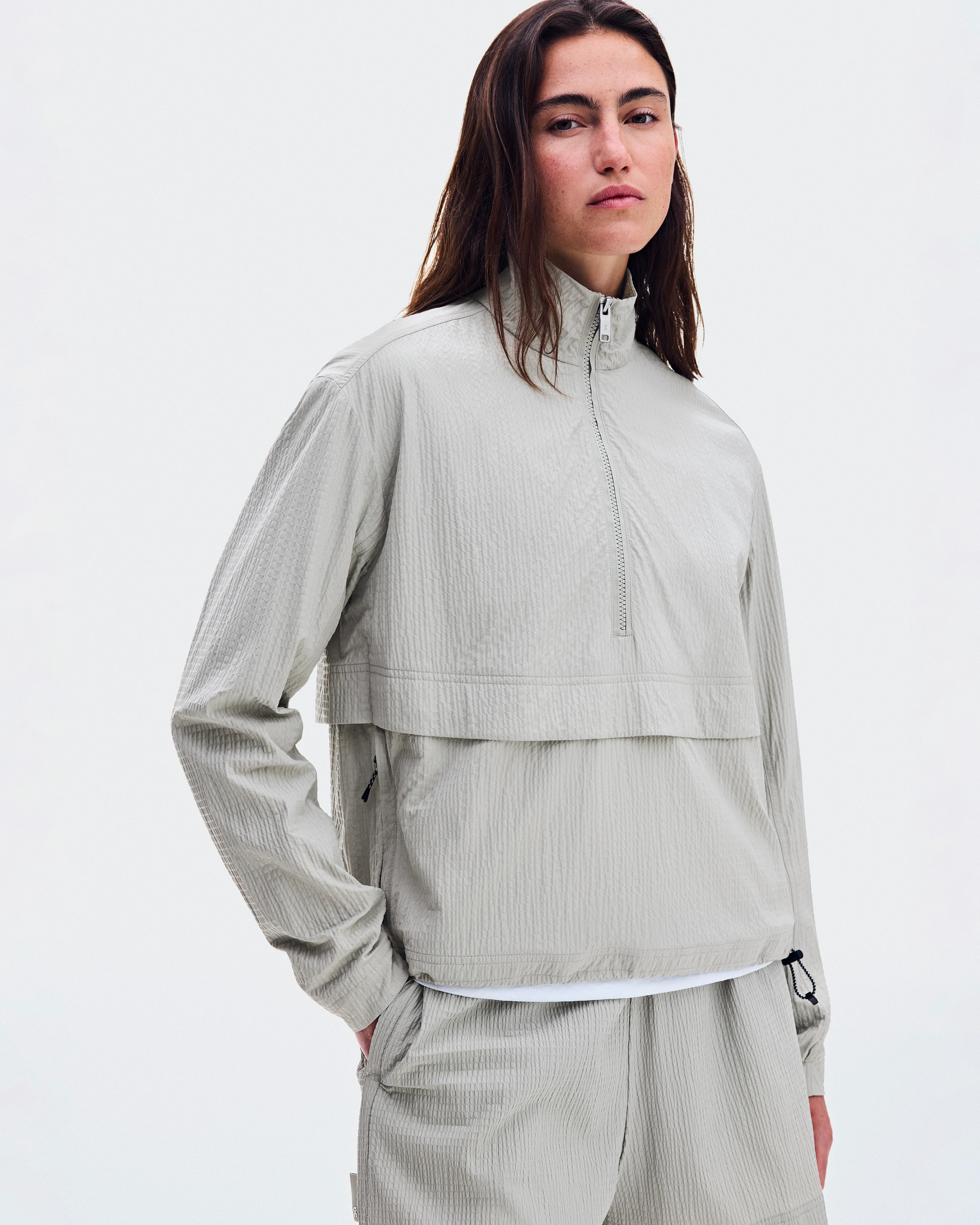 On Courtside 1/2 Zip Eaze Brume Women Hoodies and sweatshirts