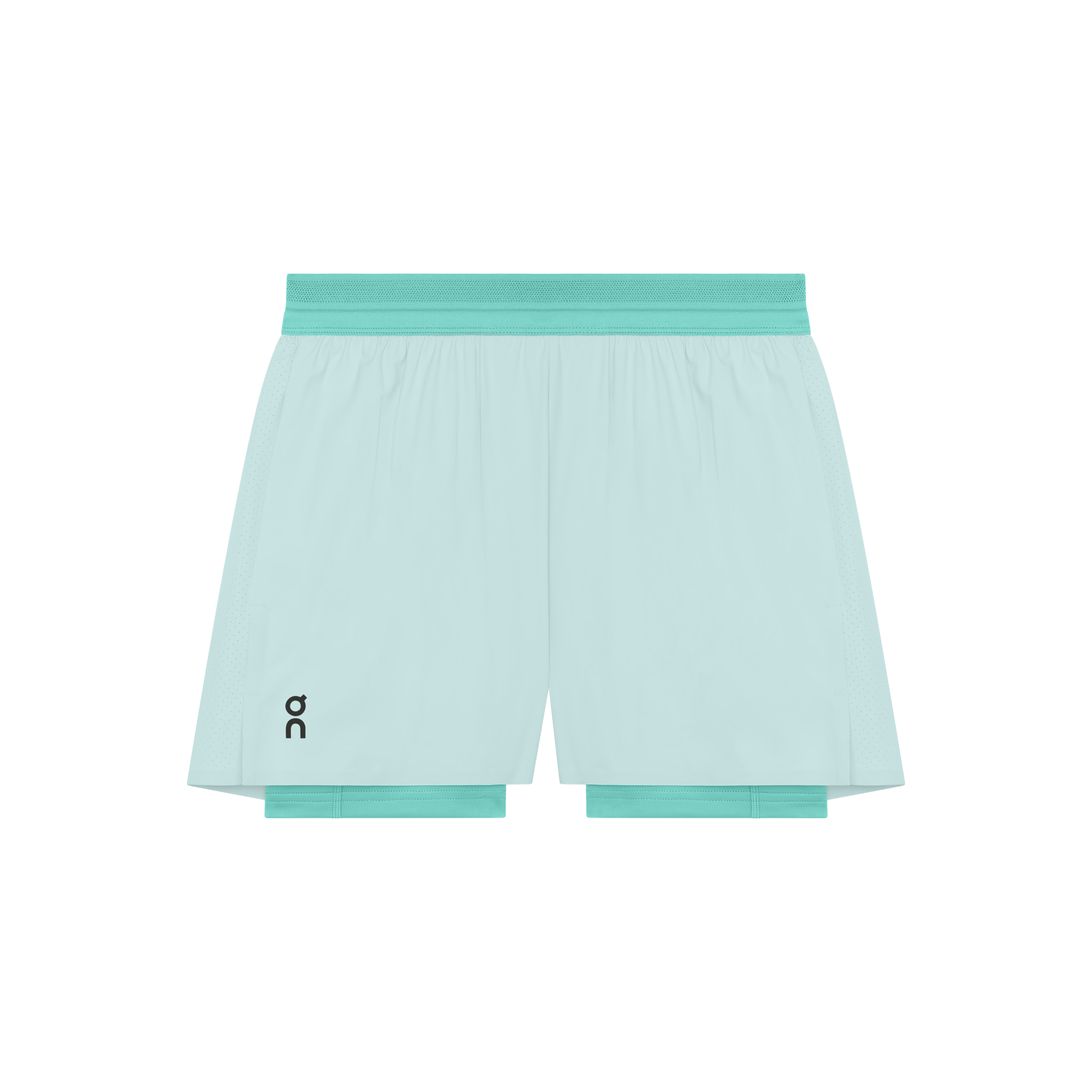 3" Performance 2/1 Shorts in Flurry/Aquamarine