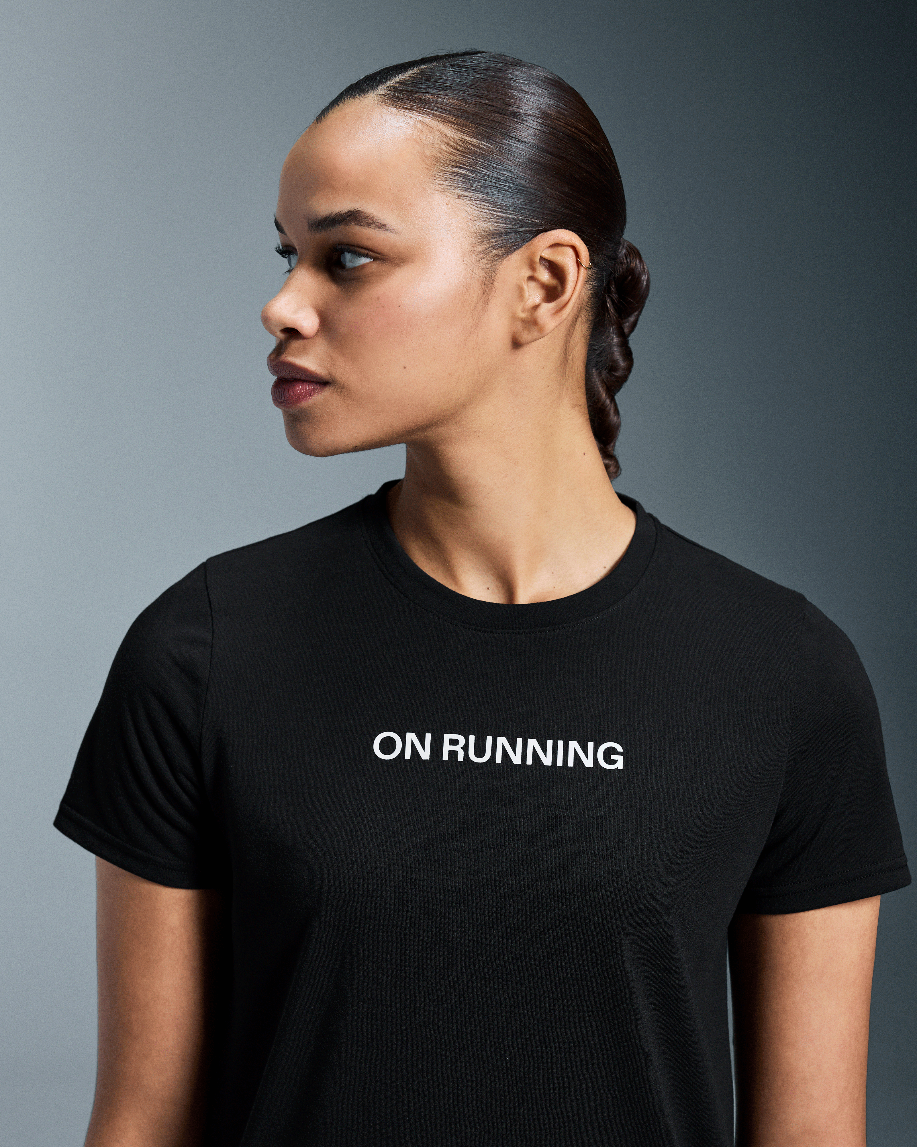 On On Run-T Black Women Tops and t-shirts