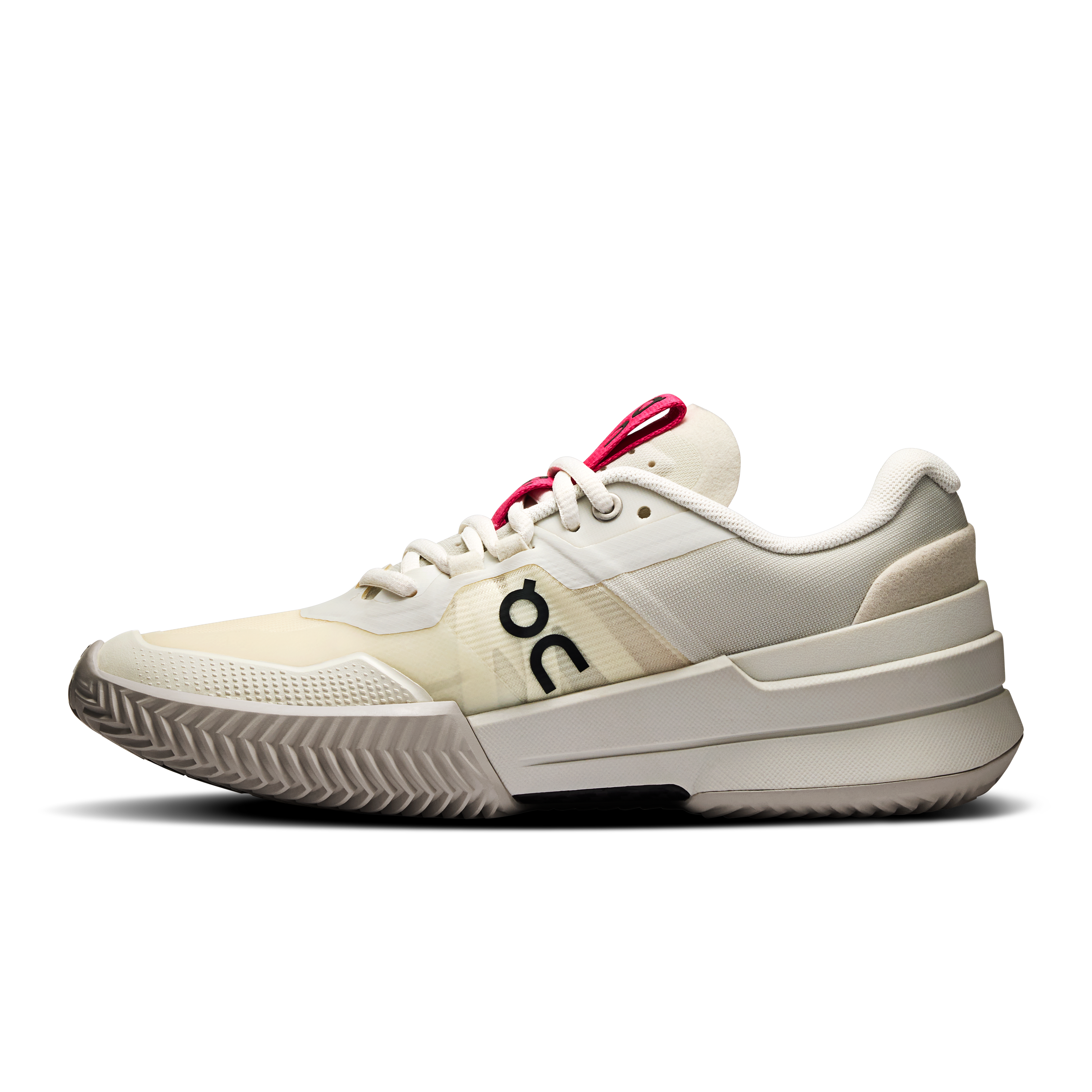On THE ROGER Pro 2 Clay Ice & Pink Women Tennis Shoes