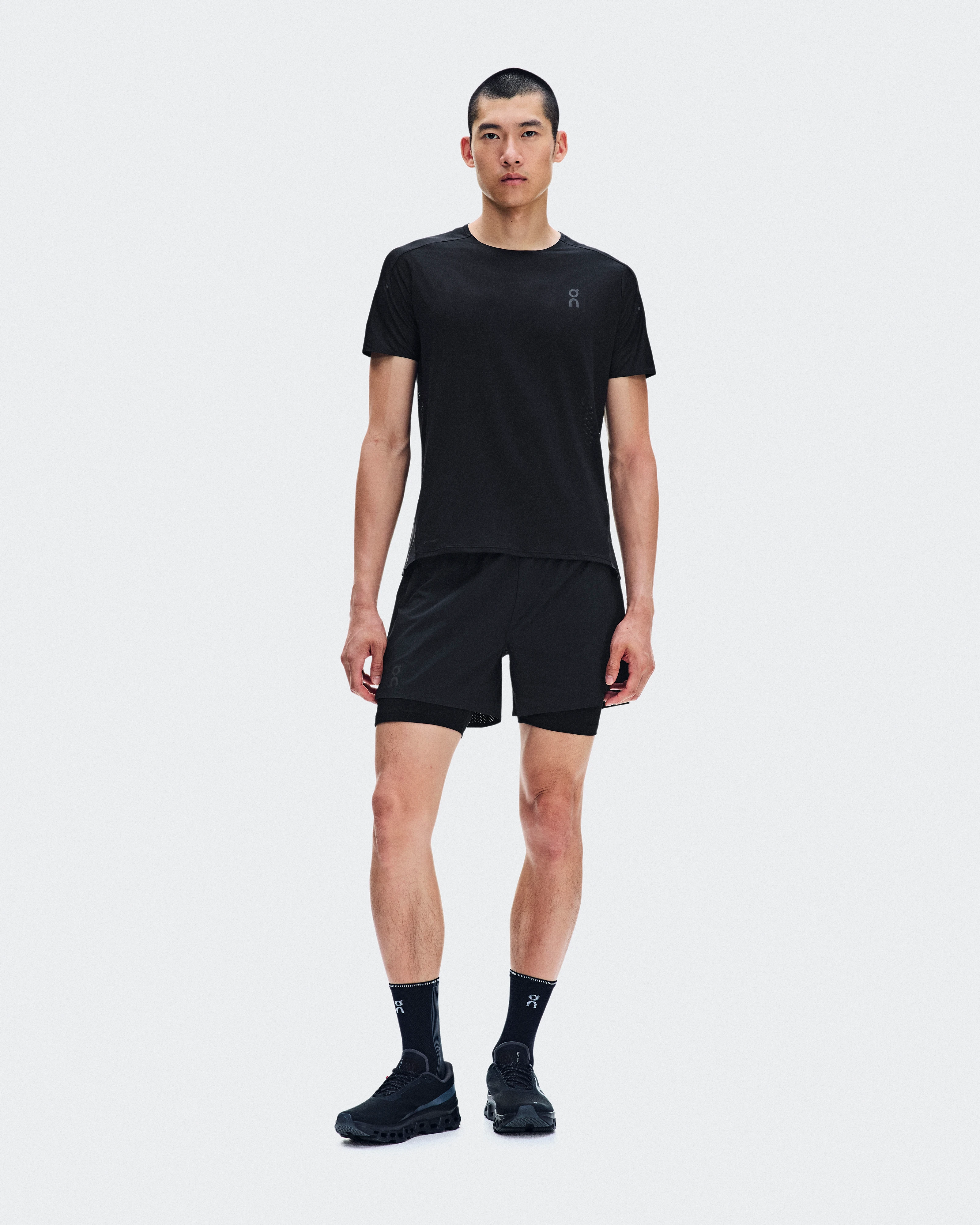 On Performance-T Black & Eclipse Men Tops and t-shirts