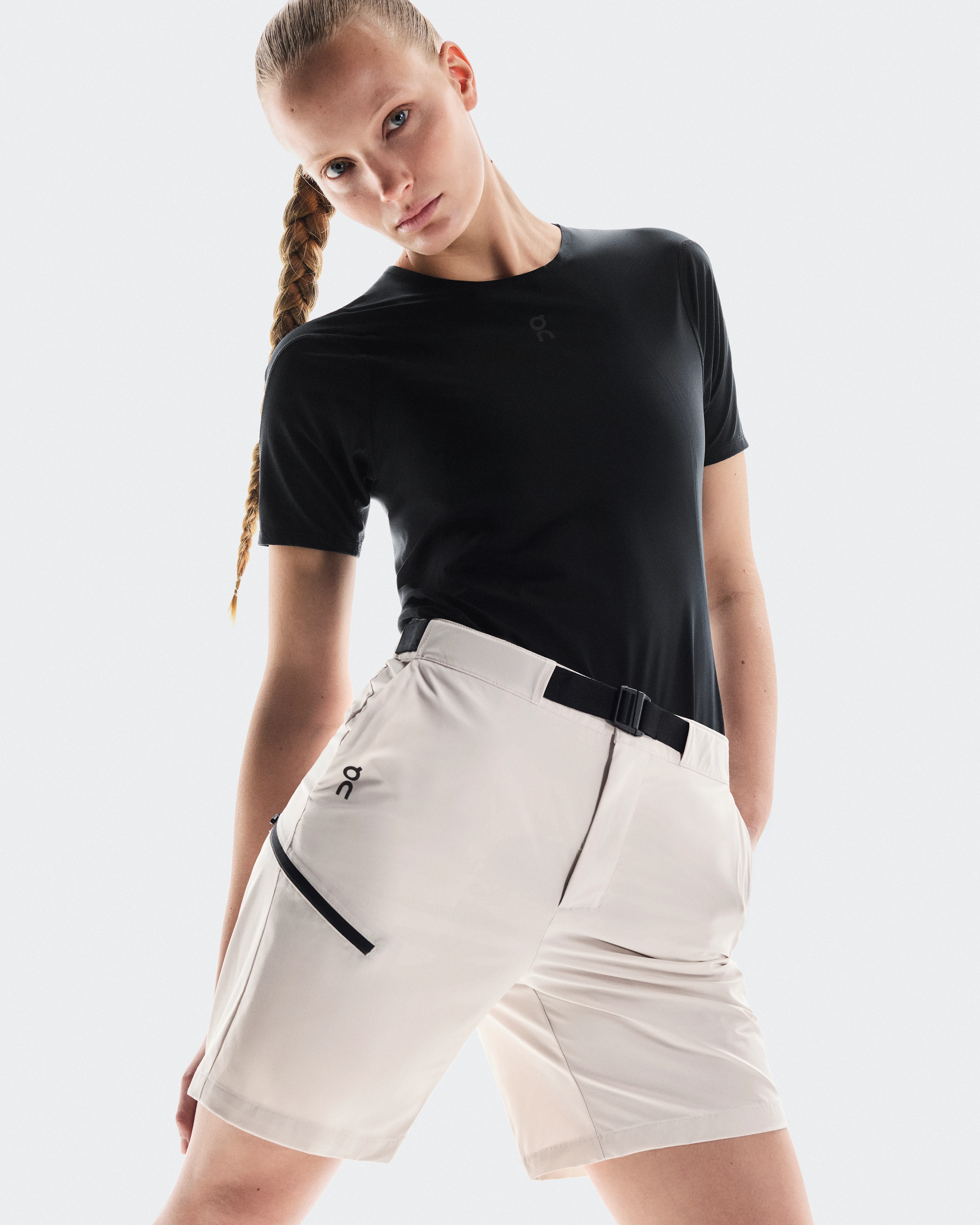 On Trek Short Silver Women Shorts