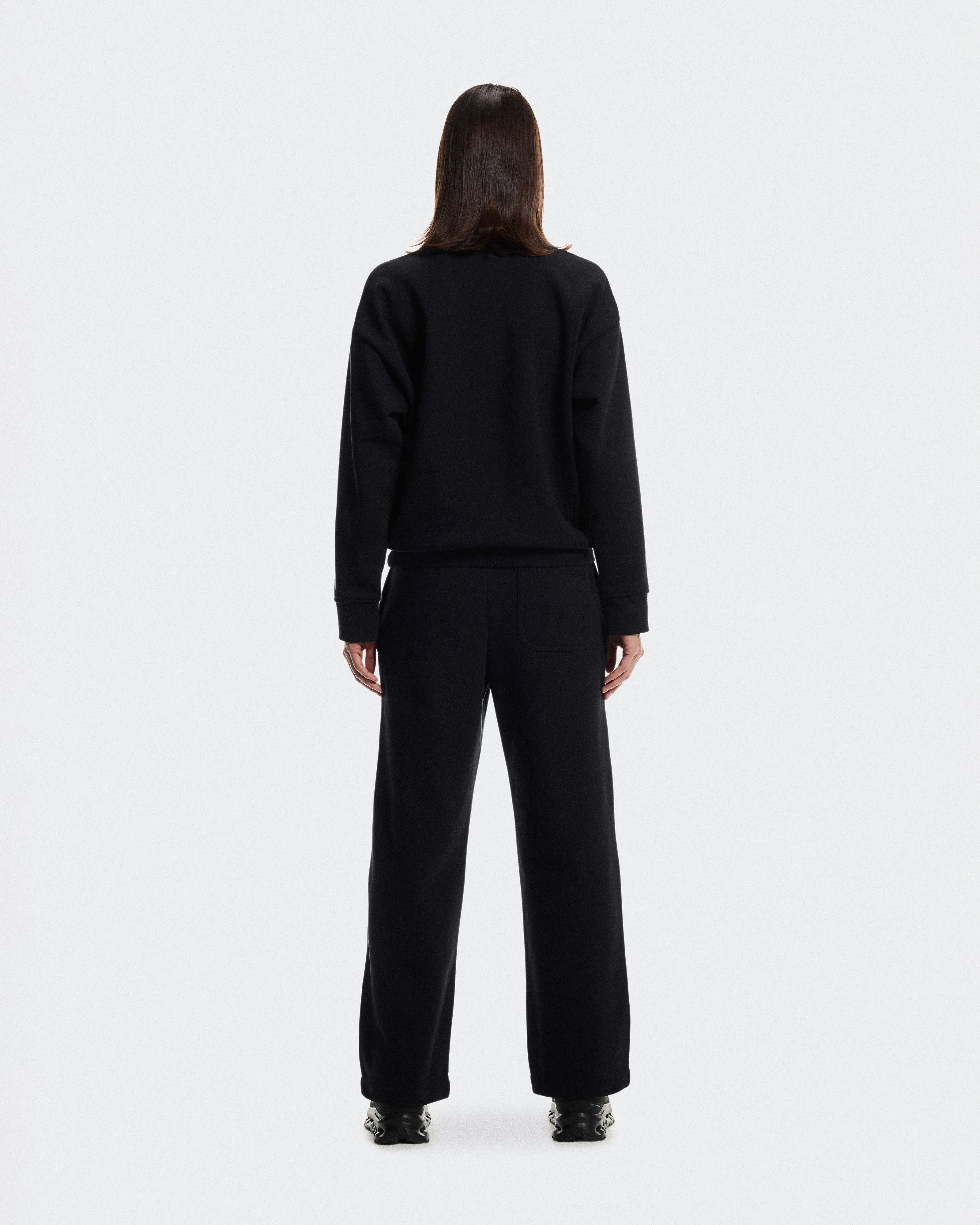 On Club Collective 1/4 Zip Black Women Hoodies and sweatshirts