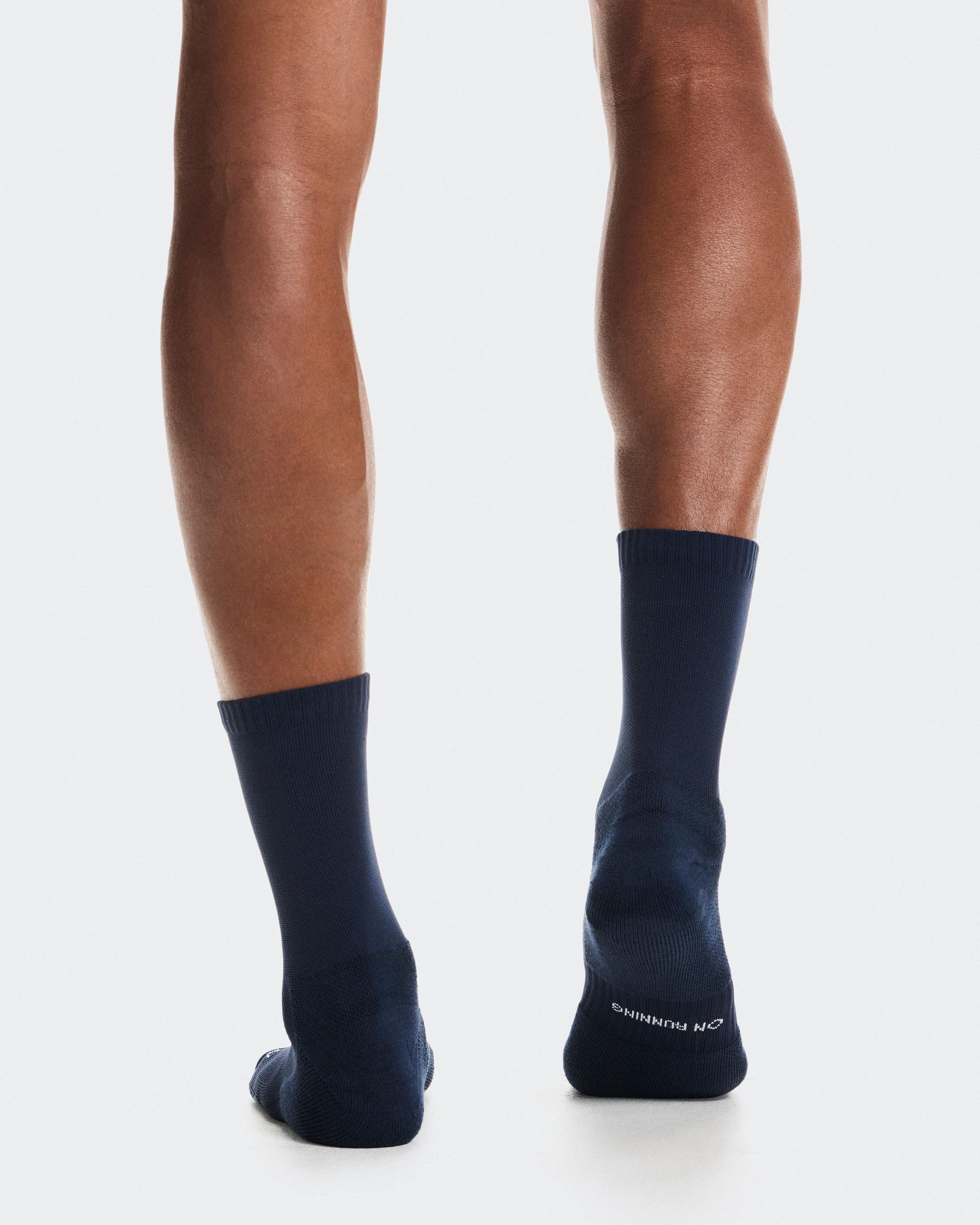 On Core Run Sock High 2P Navy Unisex Socks