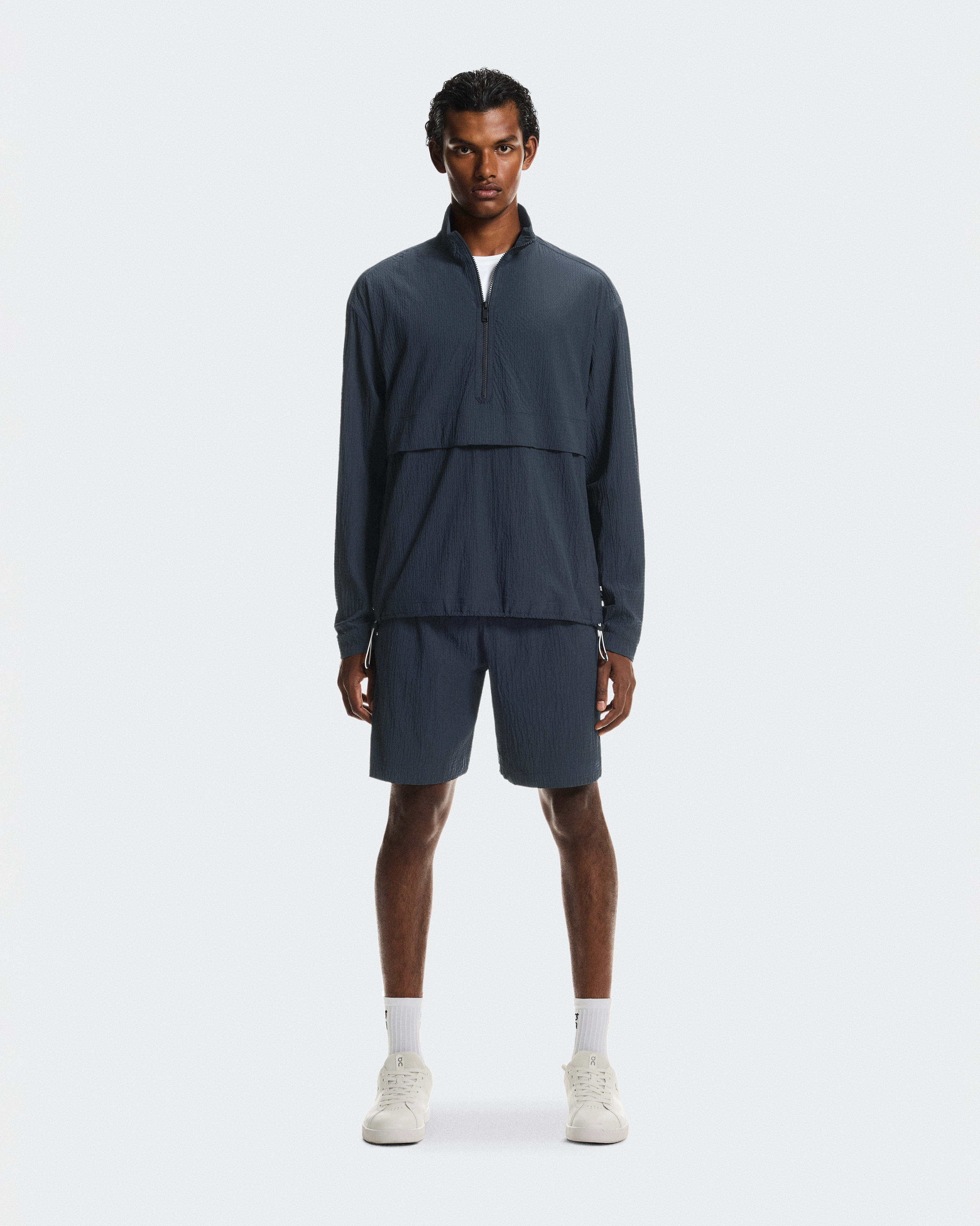On Courtside 1/2 Zip Eaze Midnight Men Hoodies and sweatshirts