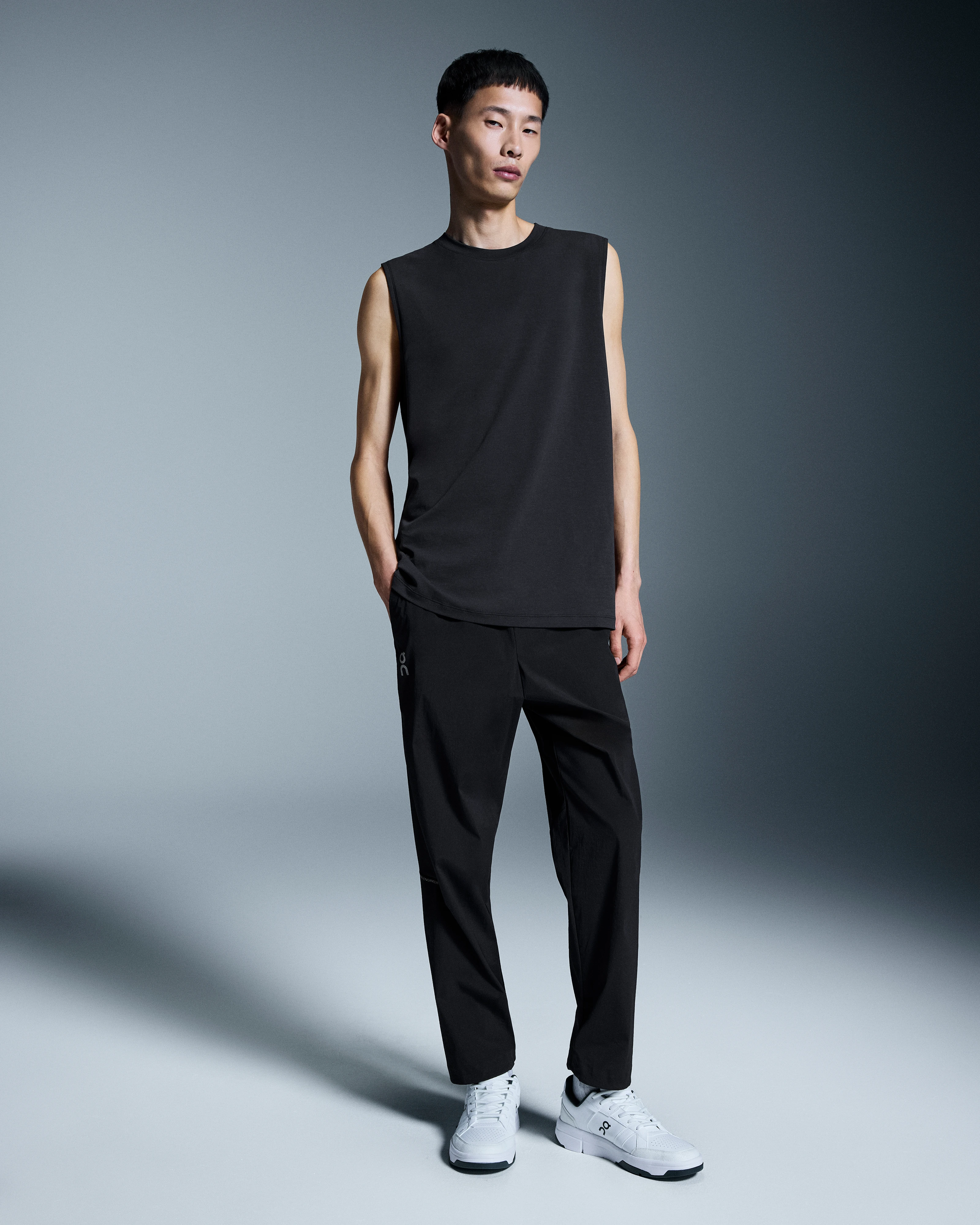 On Focus Tank Black Men Tops and t-shirts