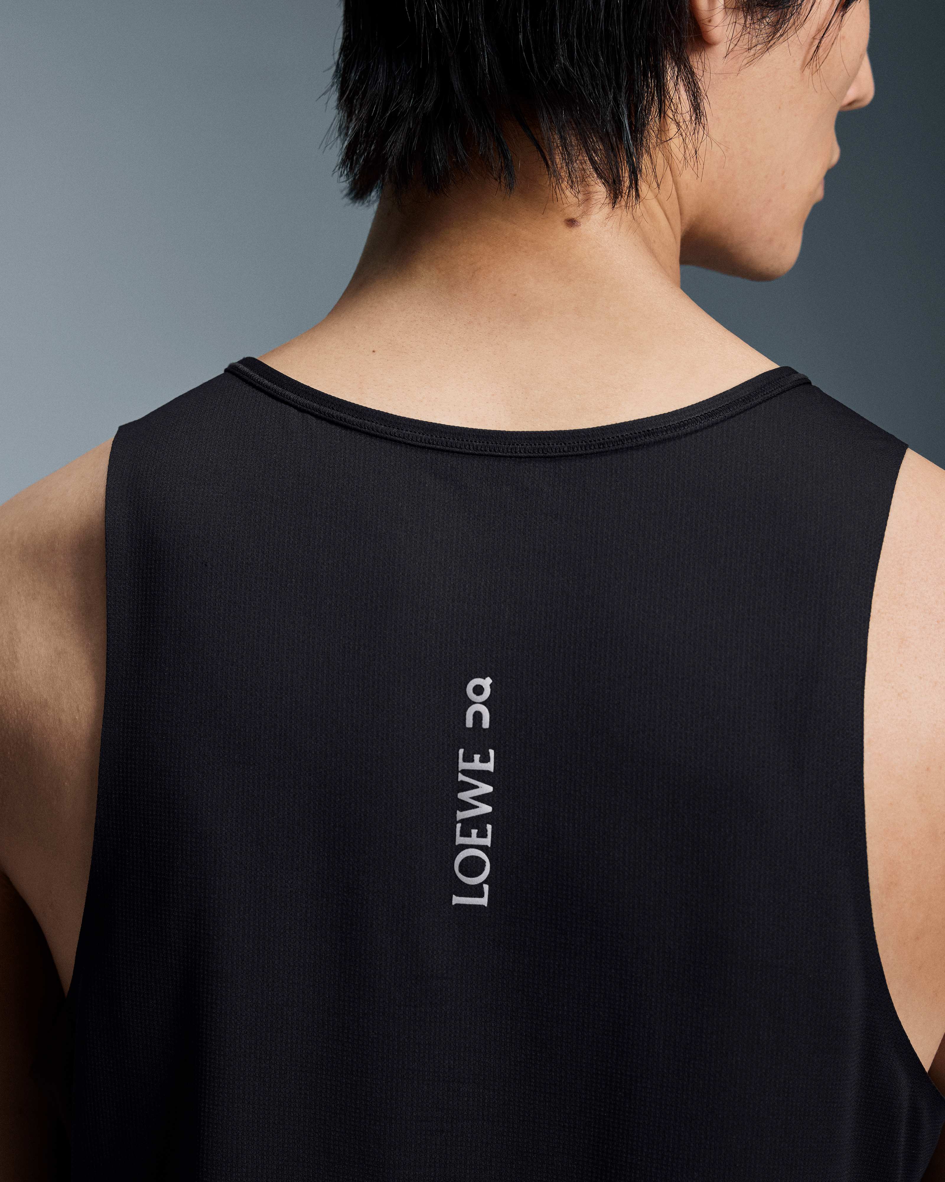 On Performance Tank Top LOEWE Black Men Tops and t-shirts