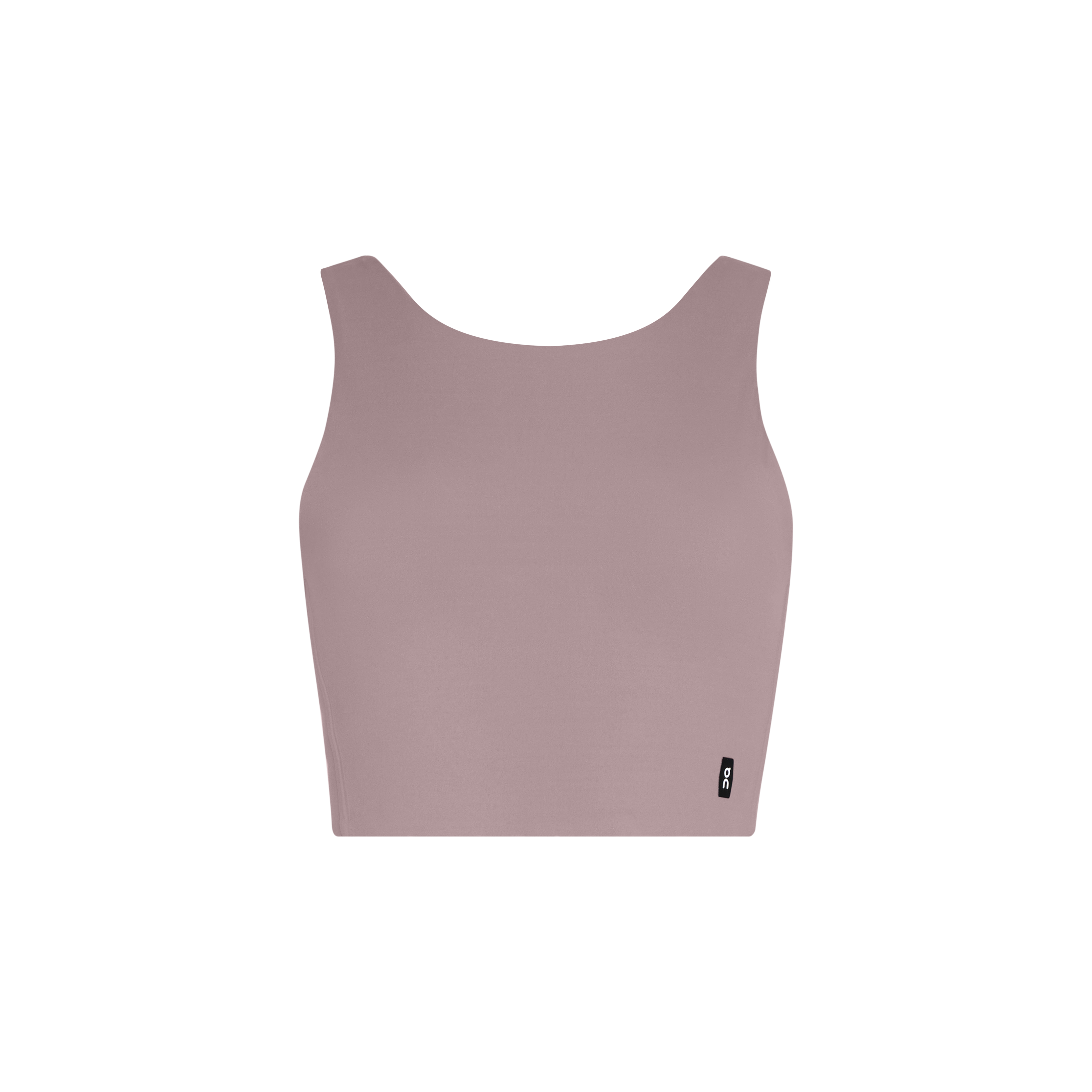 Core 2-in-1 Crop Shirt in Heron