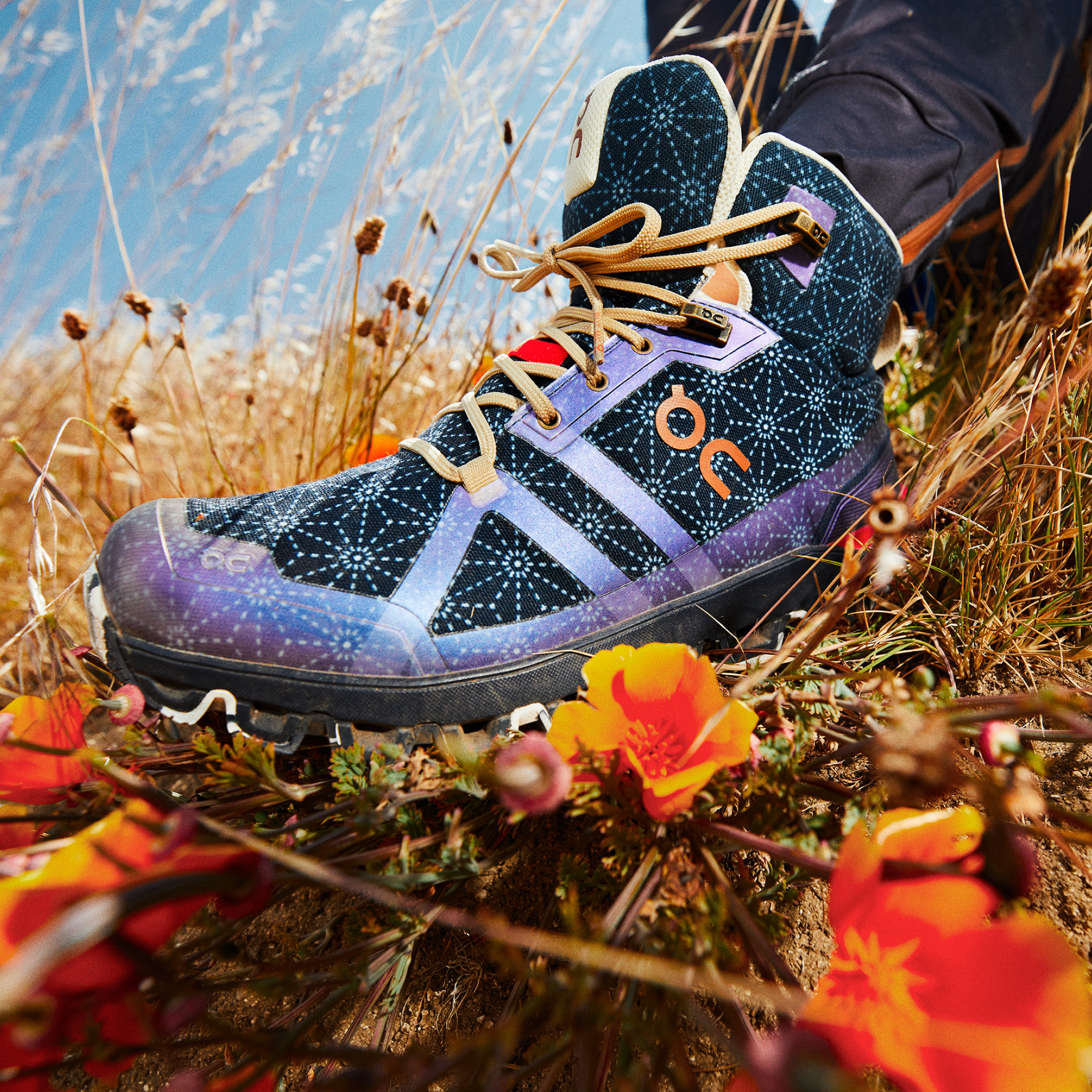 On Cloudrock LOEWE Space Blue Women Hiking Shoes