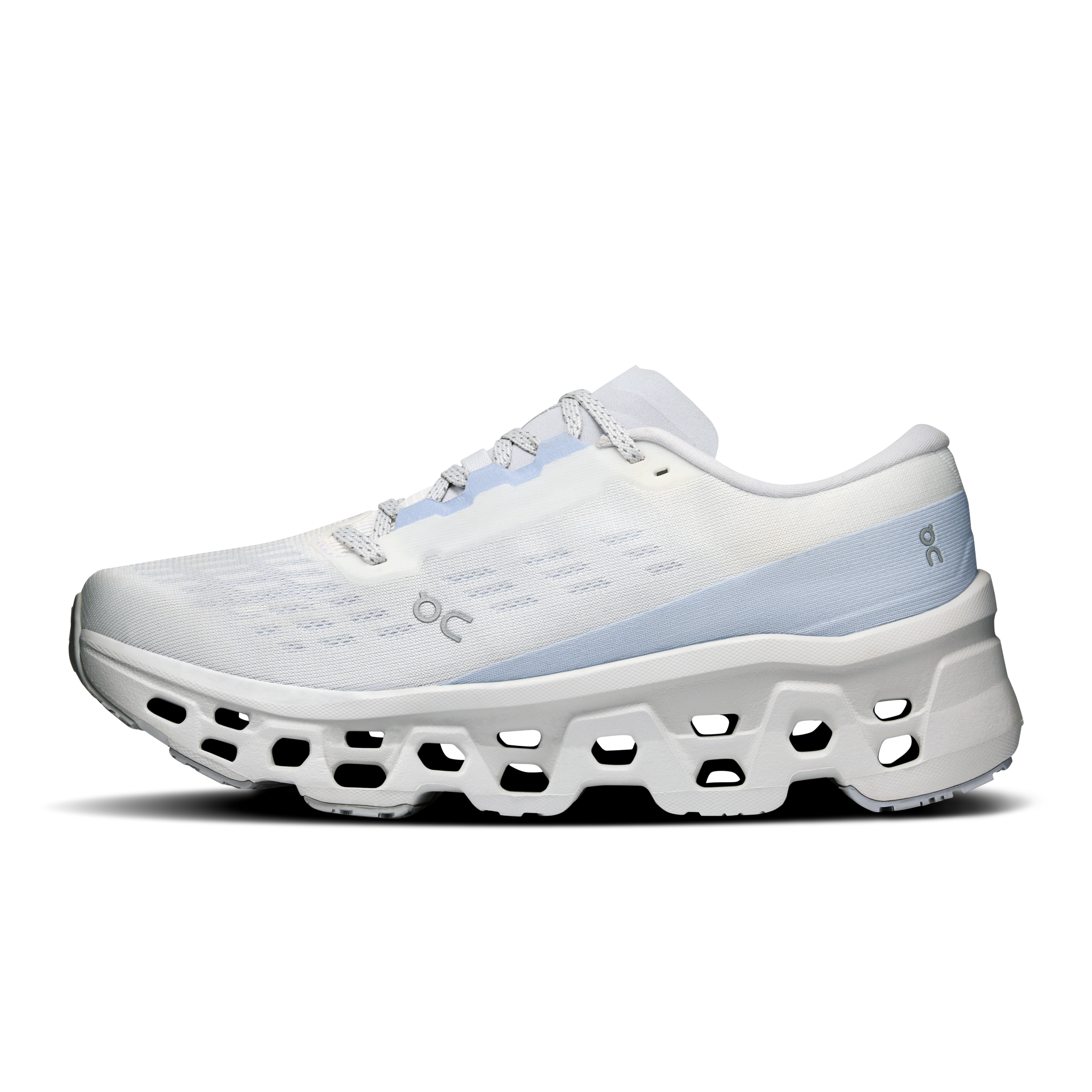 On Cloudmonster 3 White & Frost Women Road running Shoes