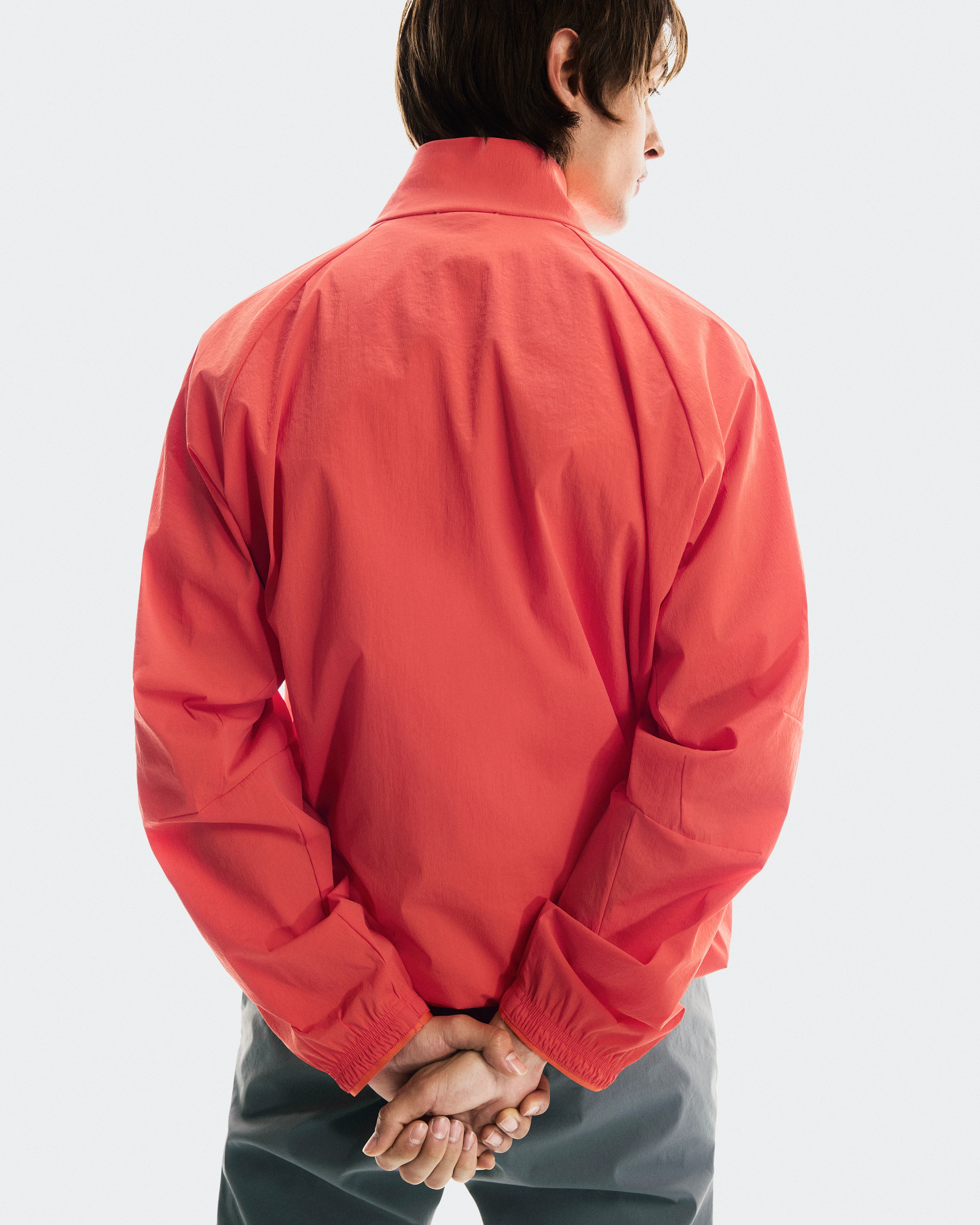 On All-Day 1/2 Zip Jacket Coral Men Jackets