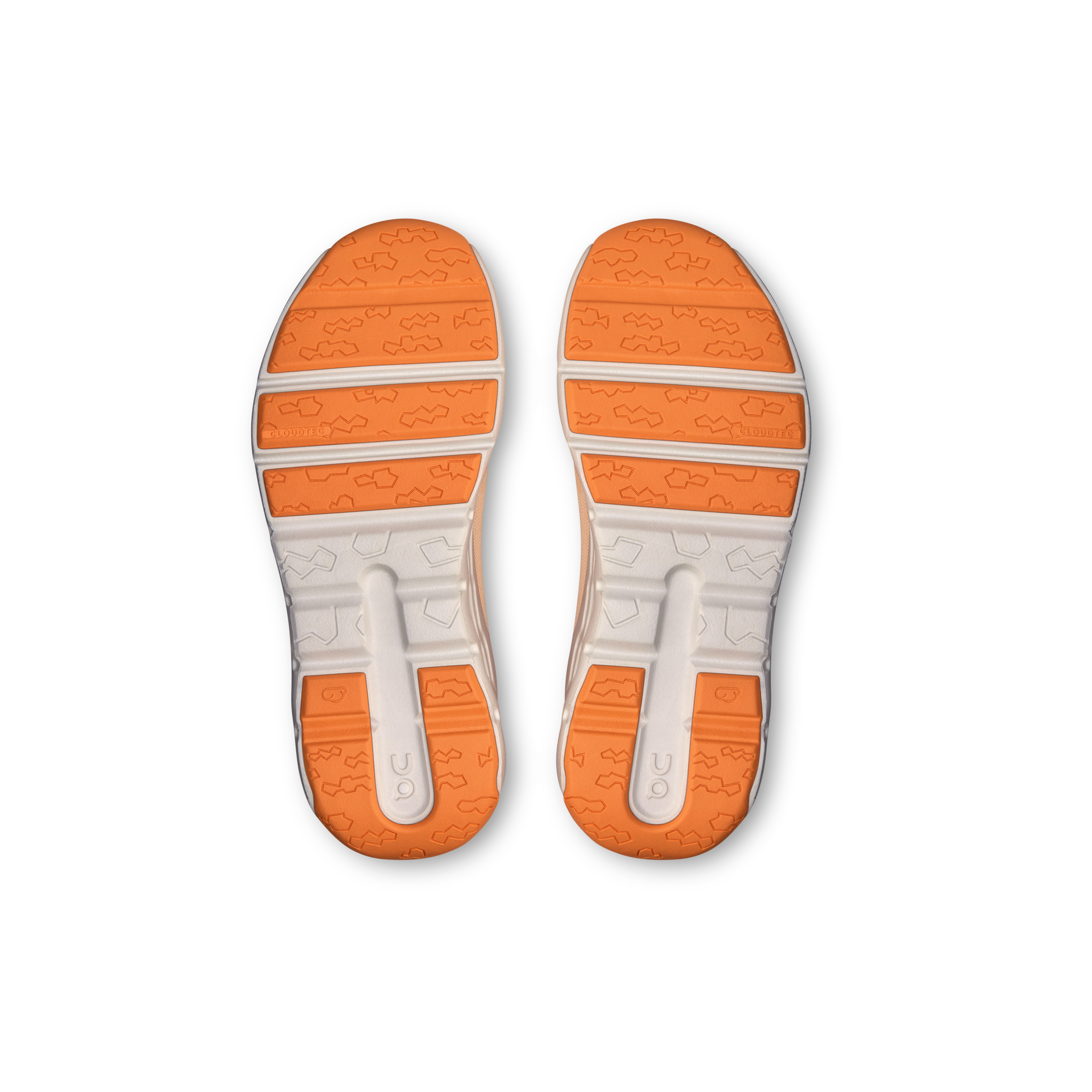On Cloudleap Tangerine & Blonde Kids Active life Shoes