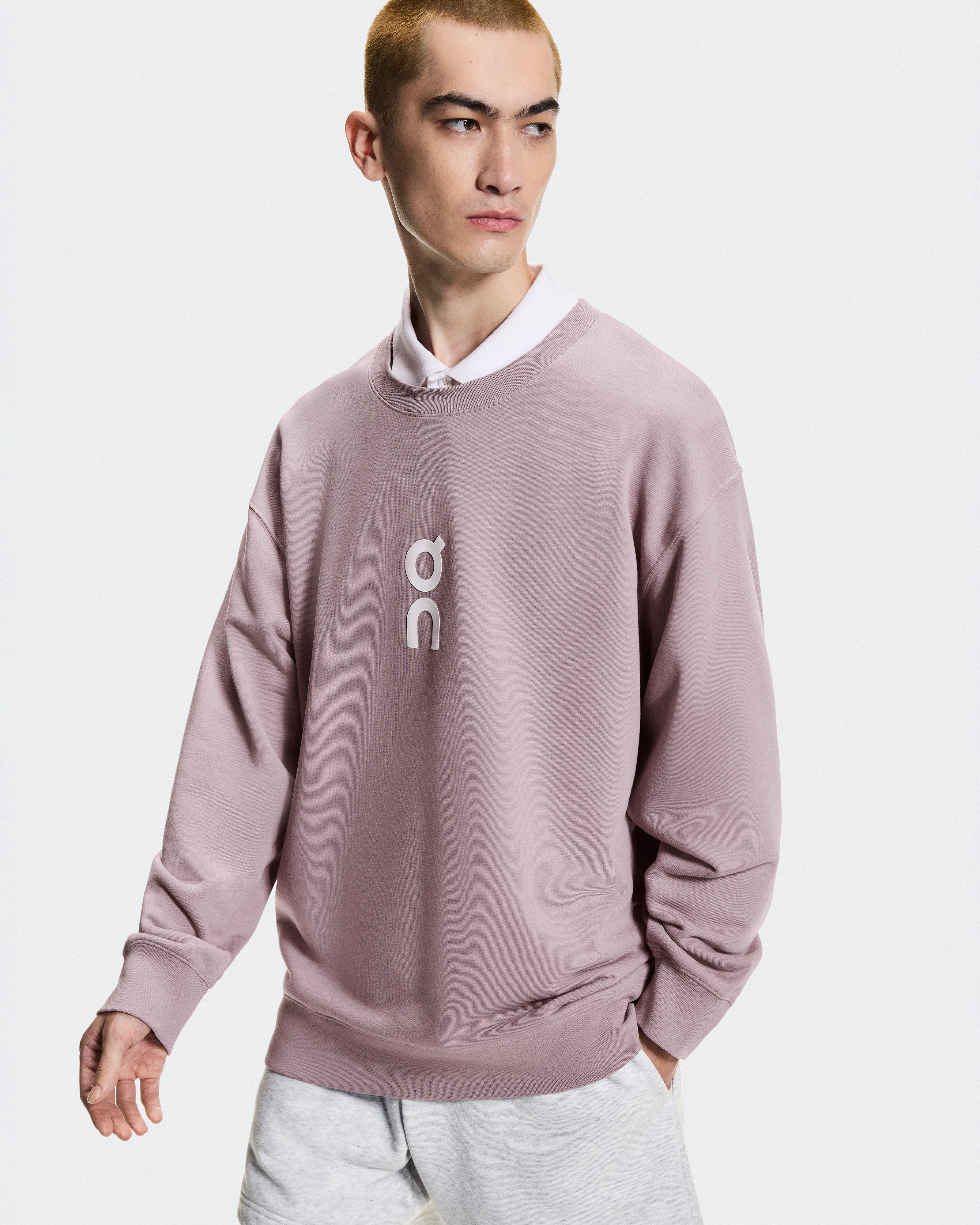 On Club Crew Heron Men Hoodies and sweatshirts