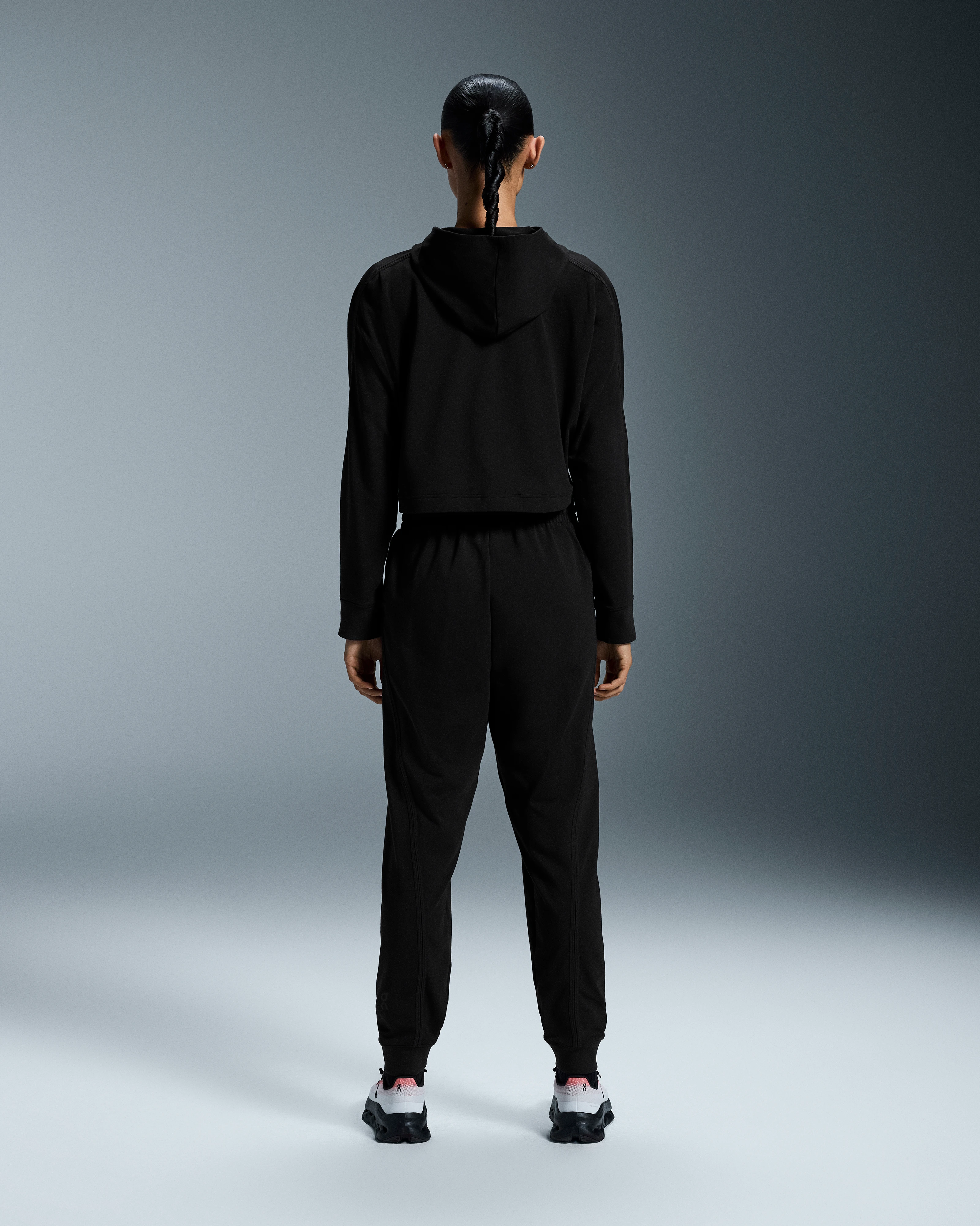 On Studio Hoodie Black Women Hoodies and sweatshirts