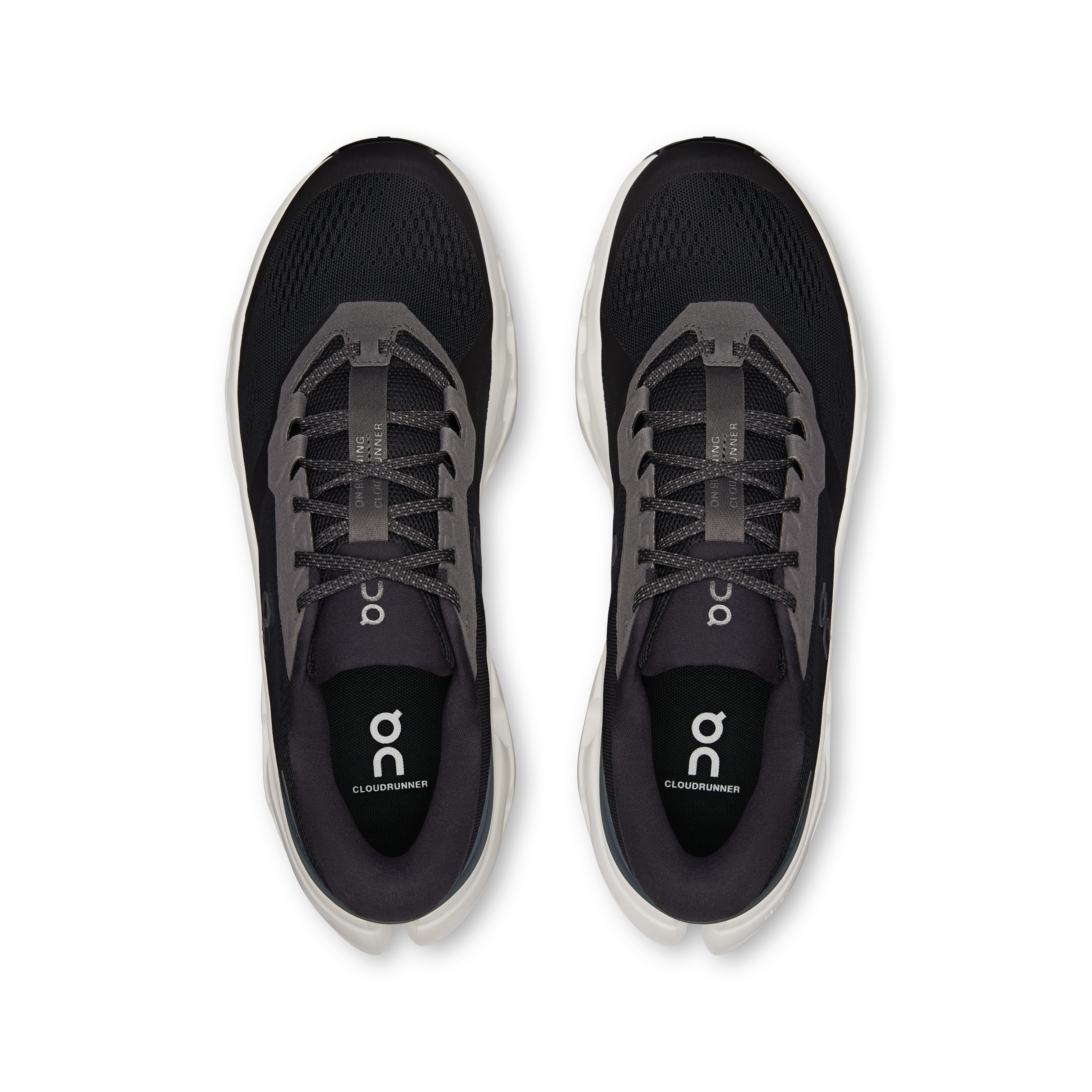 On Cloudrunner 3 Black & Ivory Men Road running Shoes