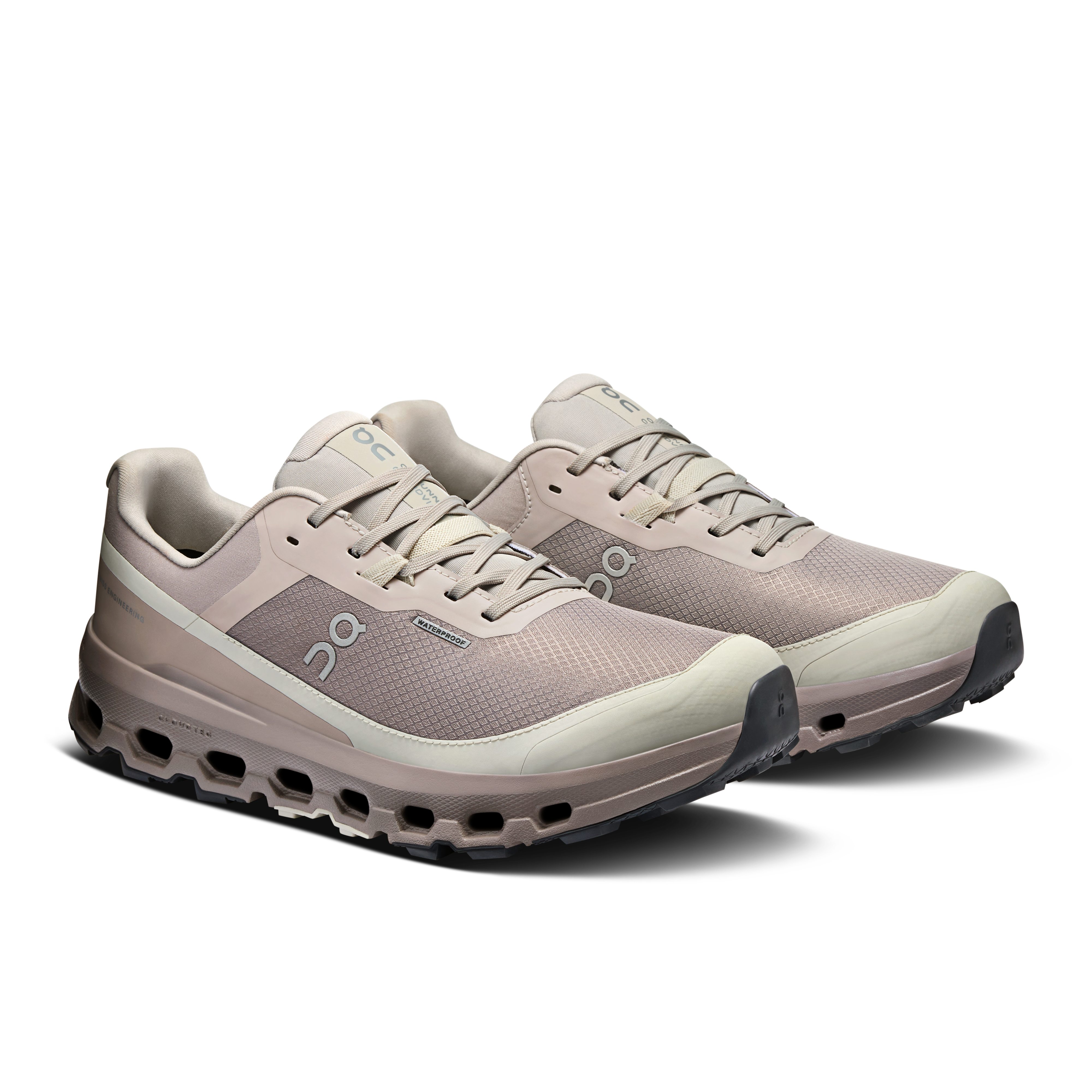 On Cloudvista 2 Waterproof Fog & Cinder Women Trail running Shoes