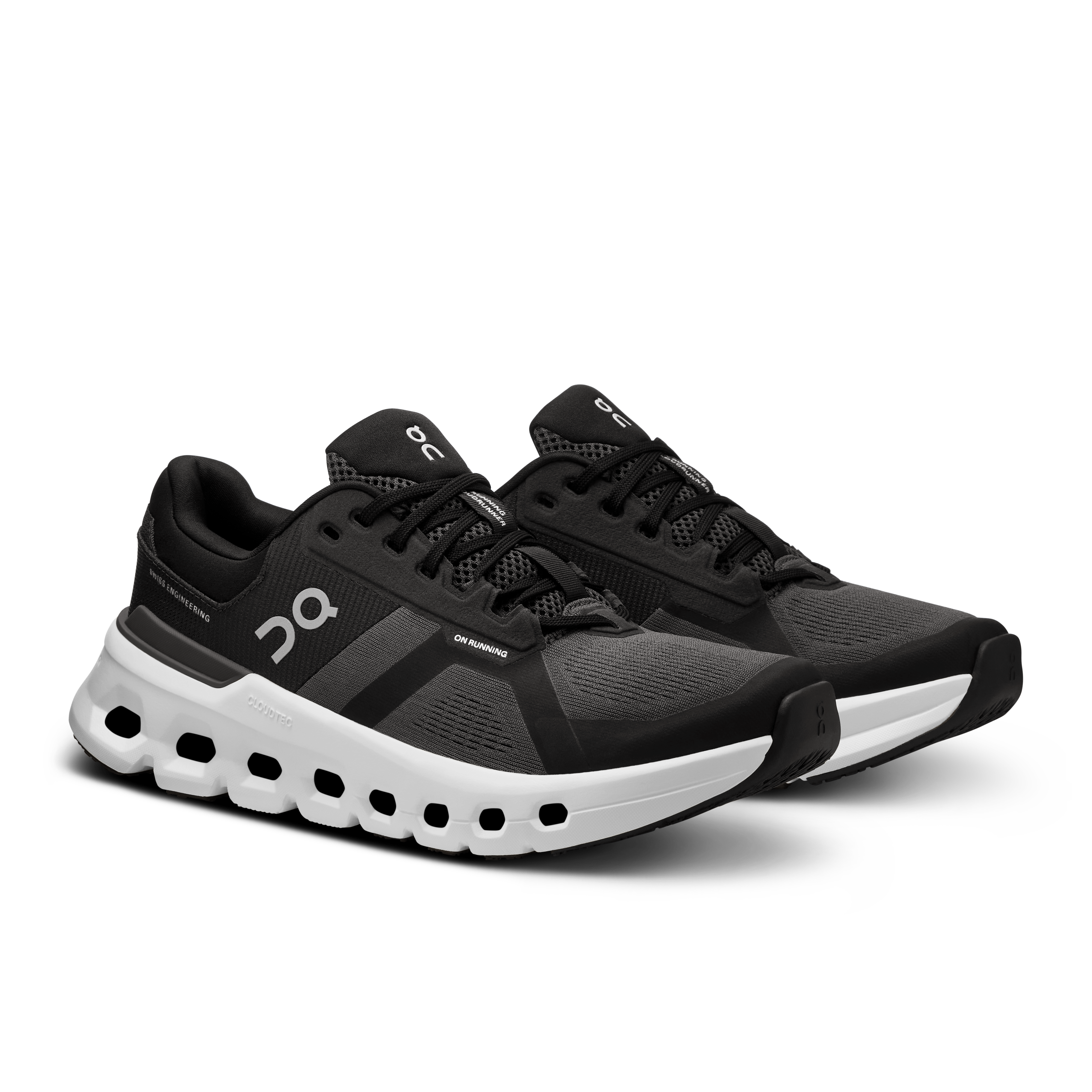 On Cloudrunner 2 Wide Eclipse & Black Women Road running Shoes