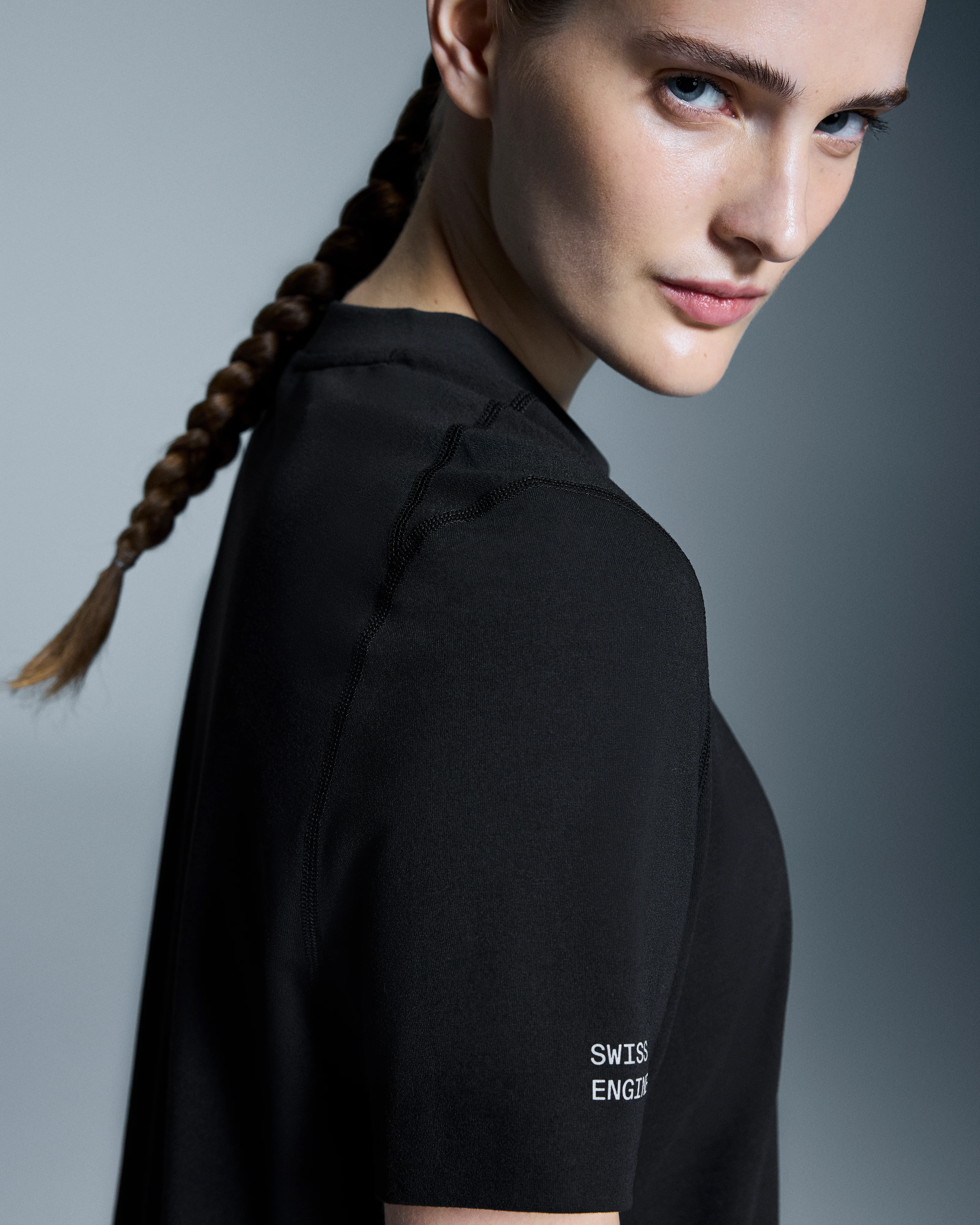 On Train-T Black Women Tops and t-shirts