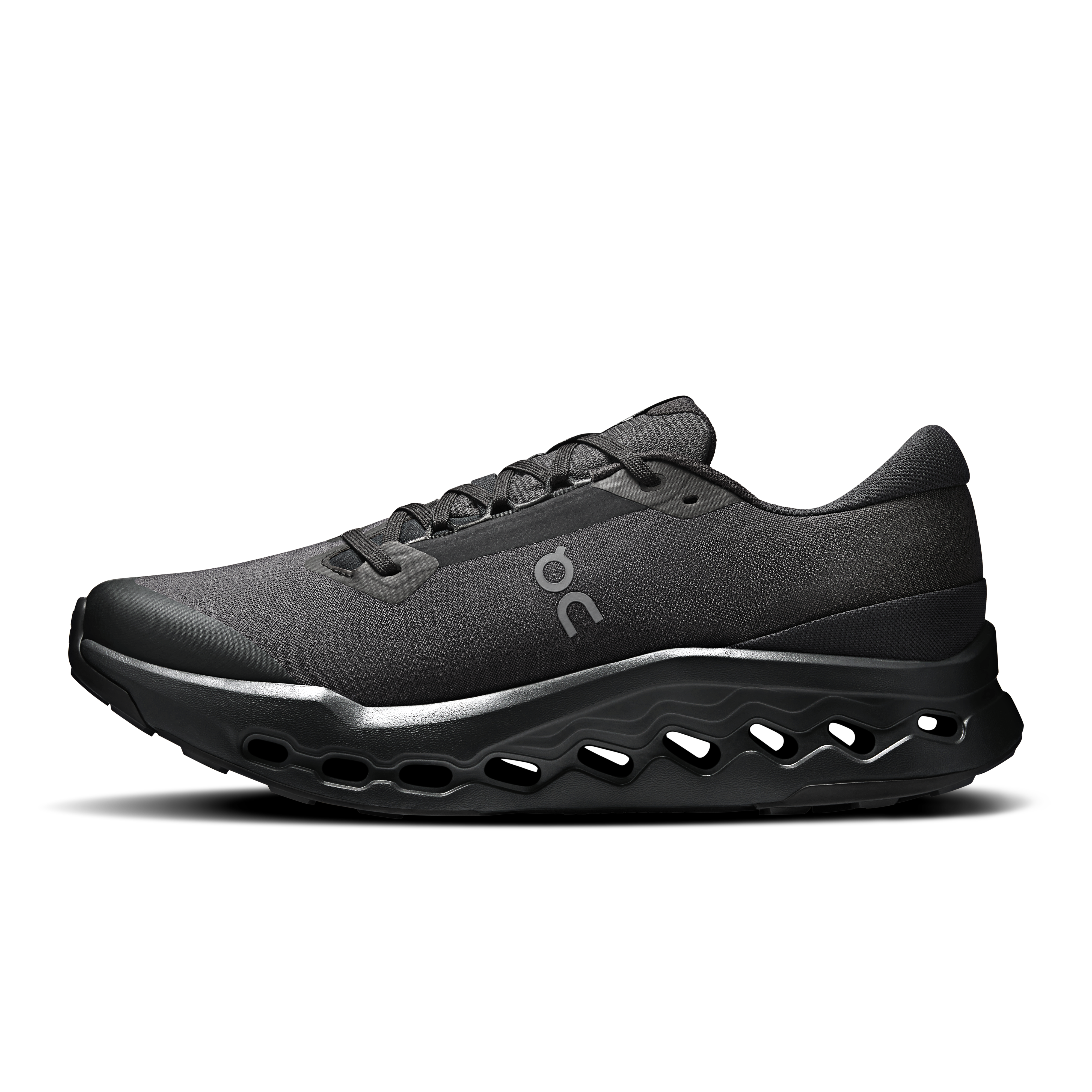 On Cloudsurfer Trail 2 Waterproof Black & Black Men Trail running Shoes