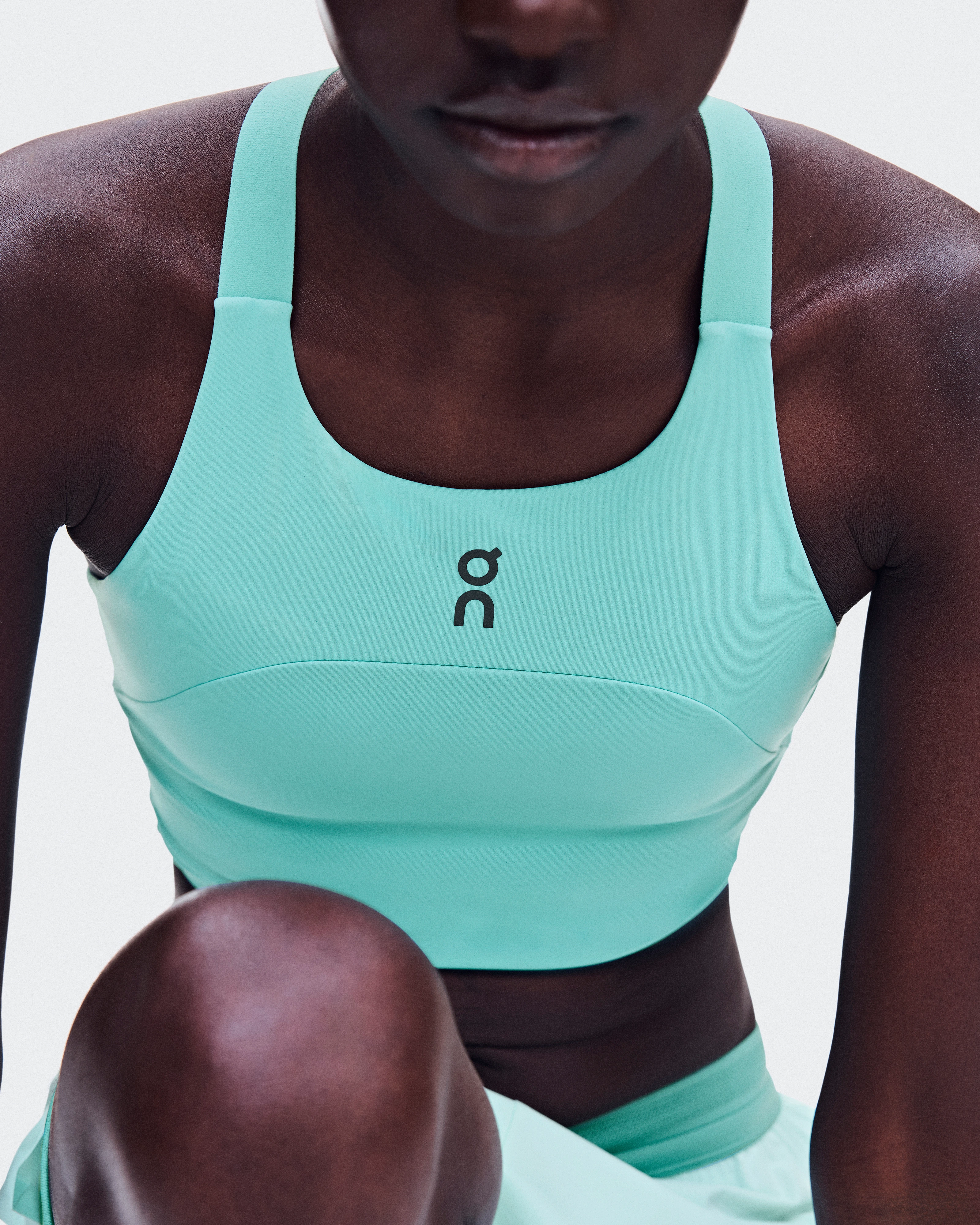 On Performance Crop Aquamarine Women Tops and t-shirts