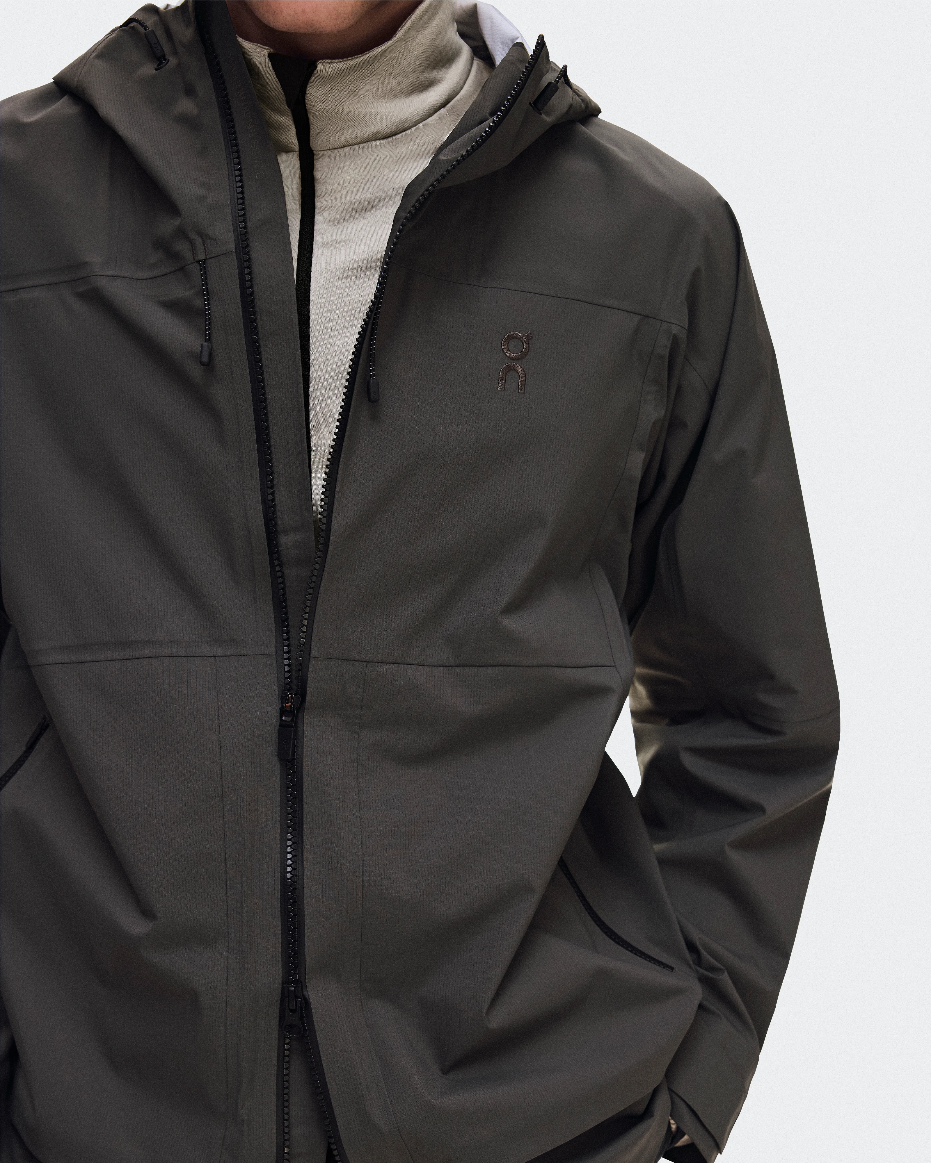 On Ascent Jacket Espresso Men Jackets