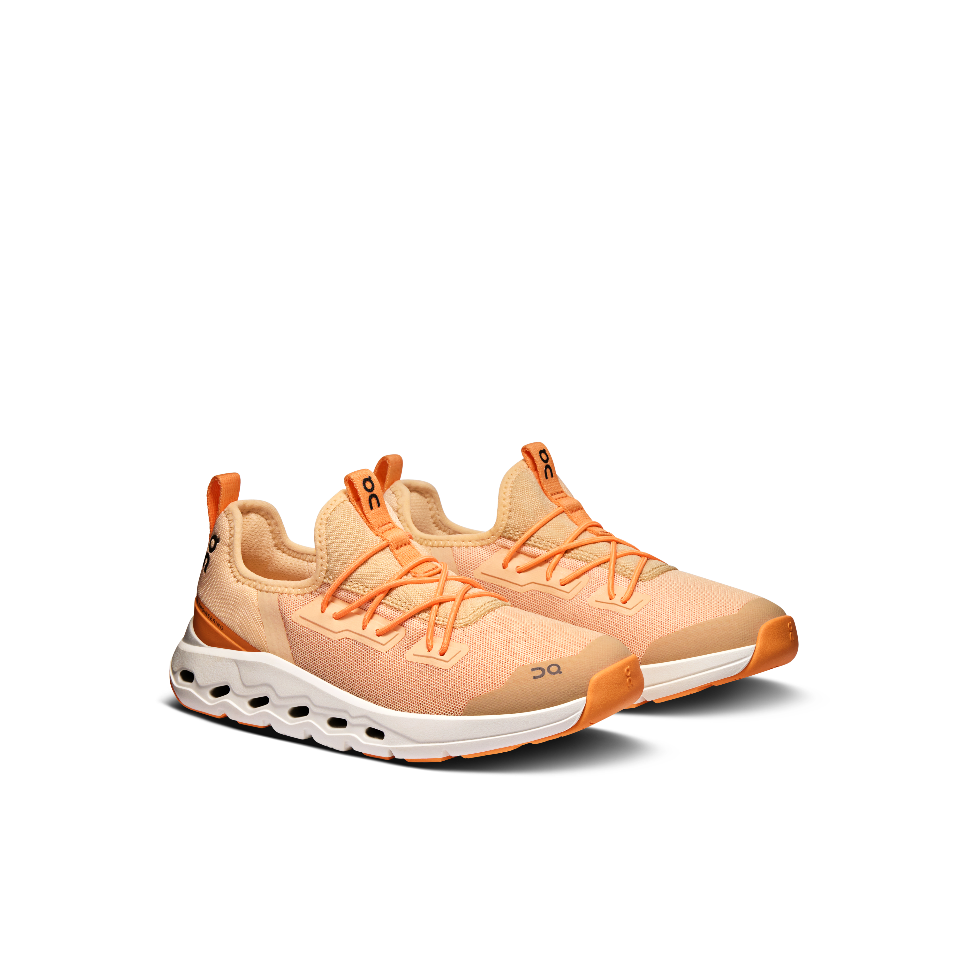 On Cloudleap Tangerine & Blonde Kids Active life Shoes