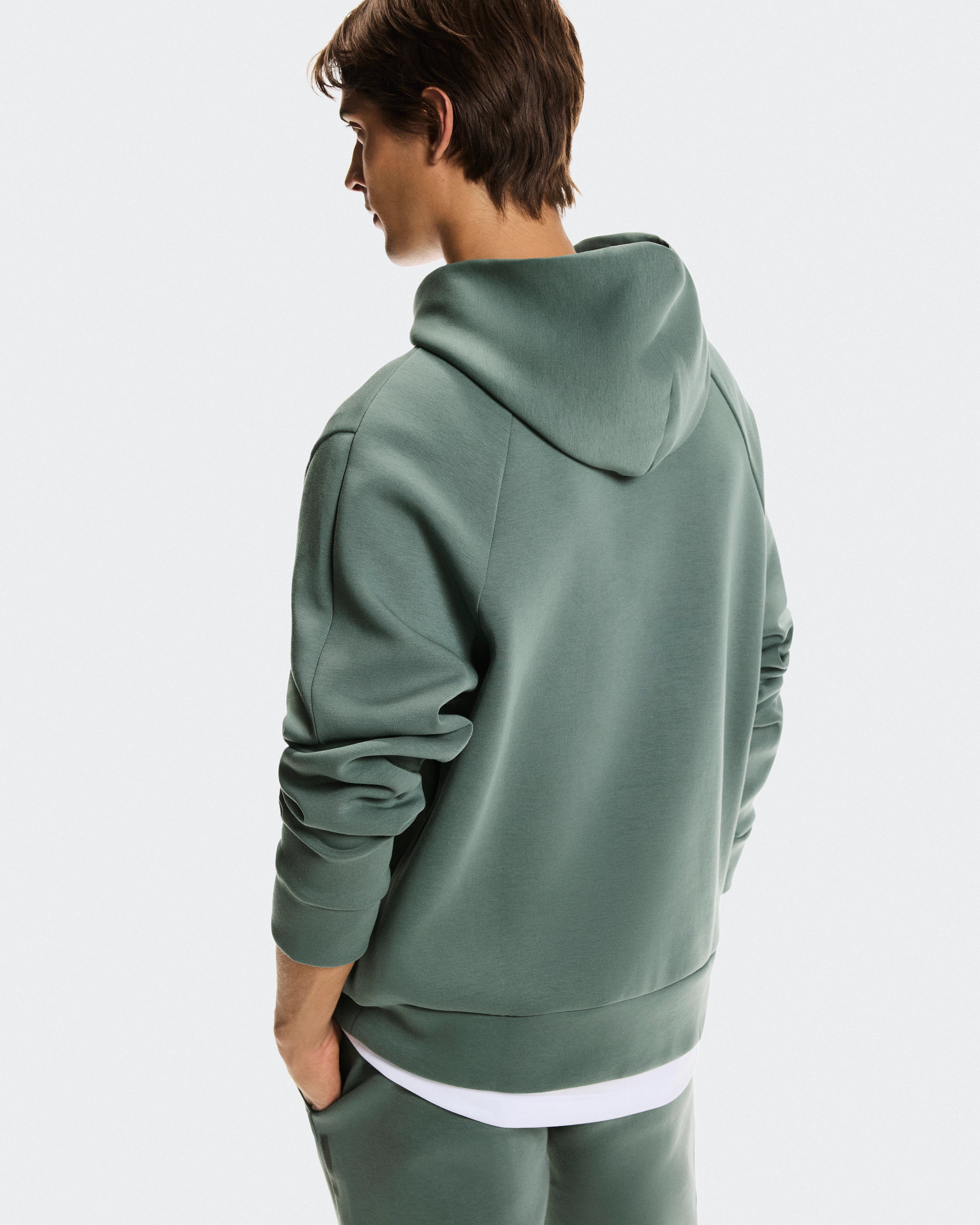 On Focus Tech Hoodie Olive Men Hoodies and sweatshirts