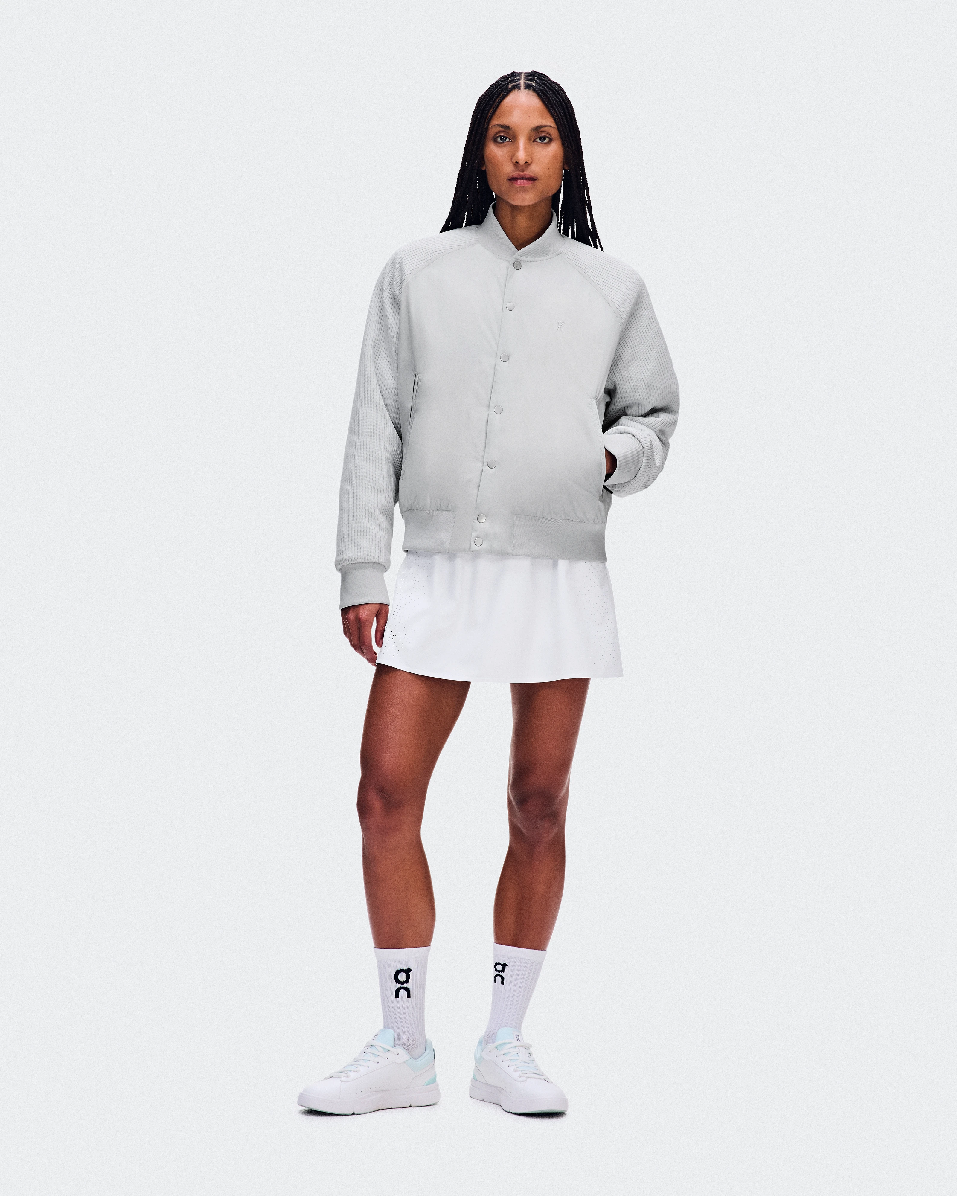 On Courtside Bomber Glacier Women Active life