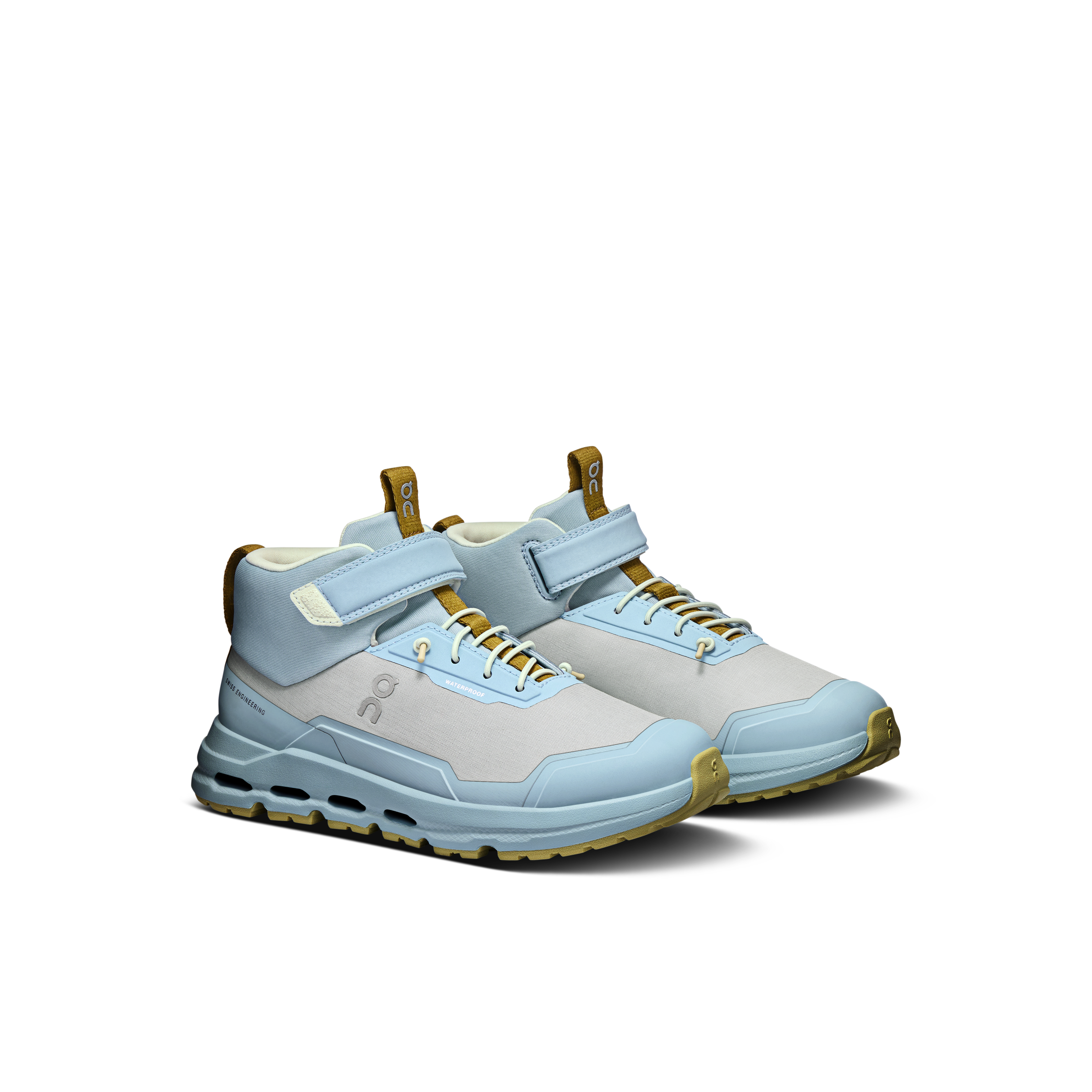 On Cloudhero Mid Waterproof Glacier & Wash Kids Active life Shoes