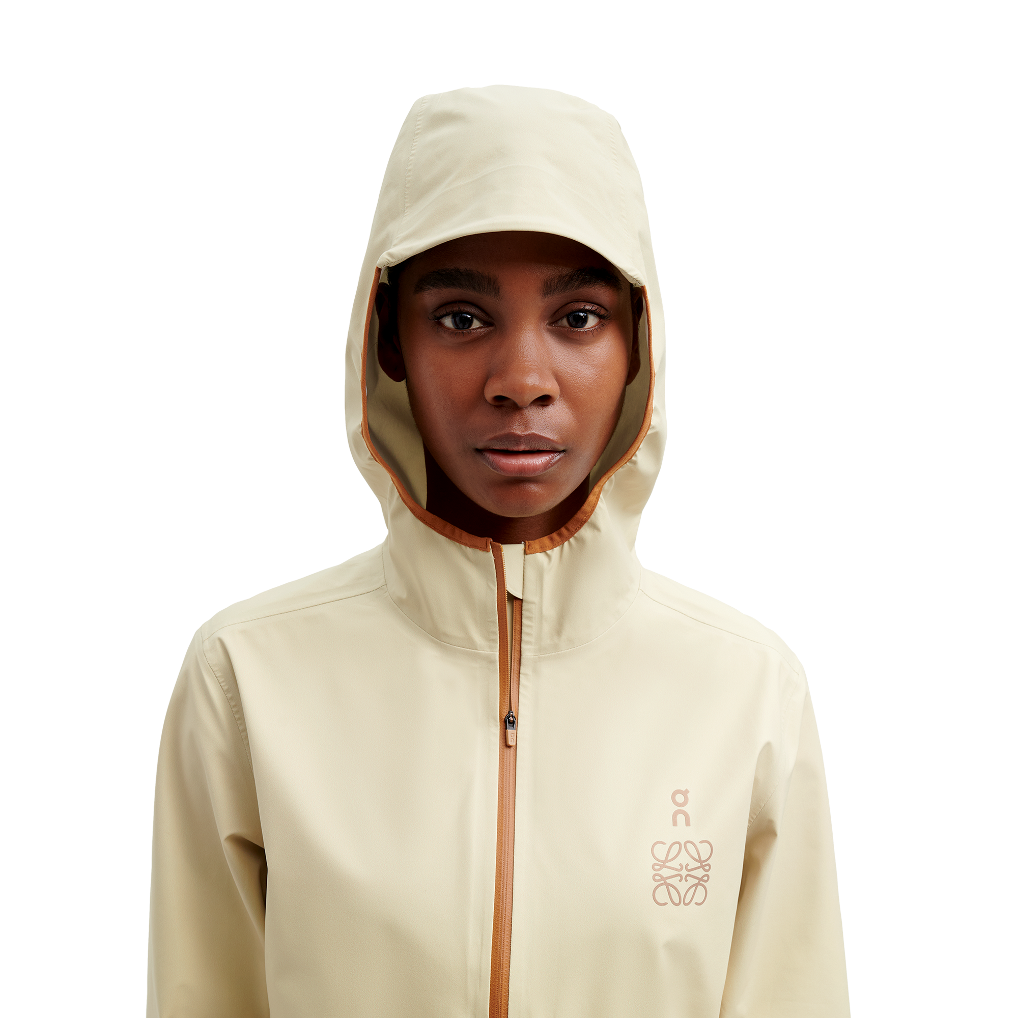 On Waterproof Anorak LOEWE Gradient Orange Women Jackets