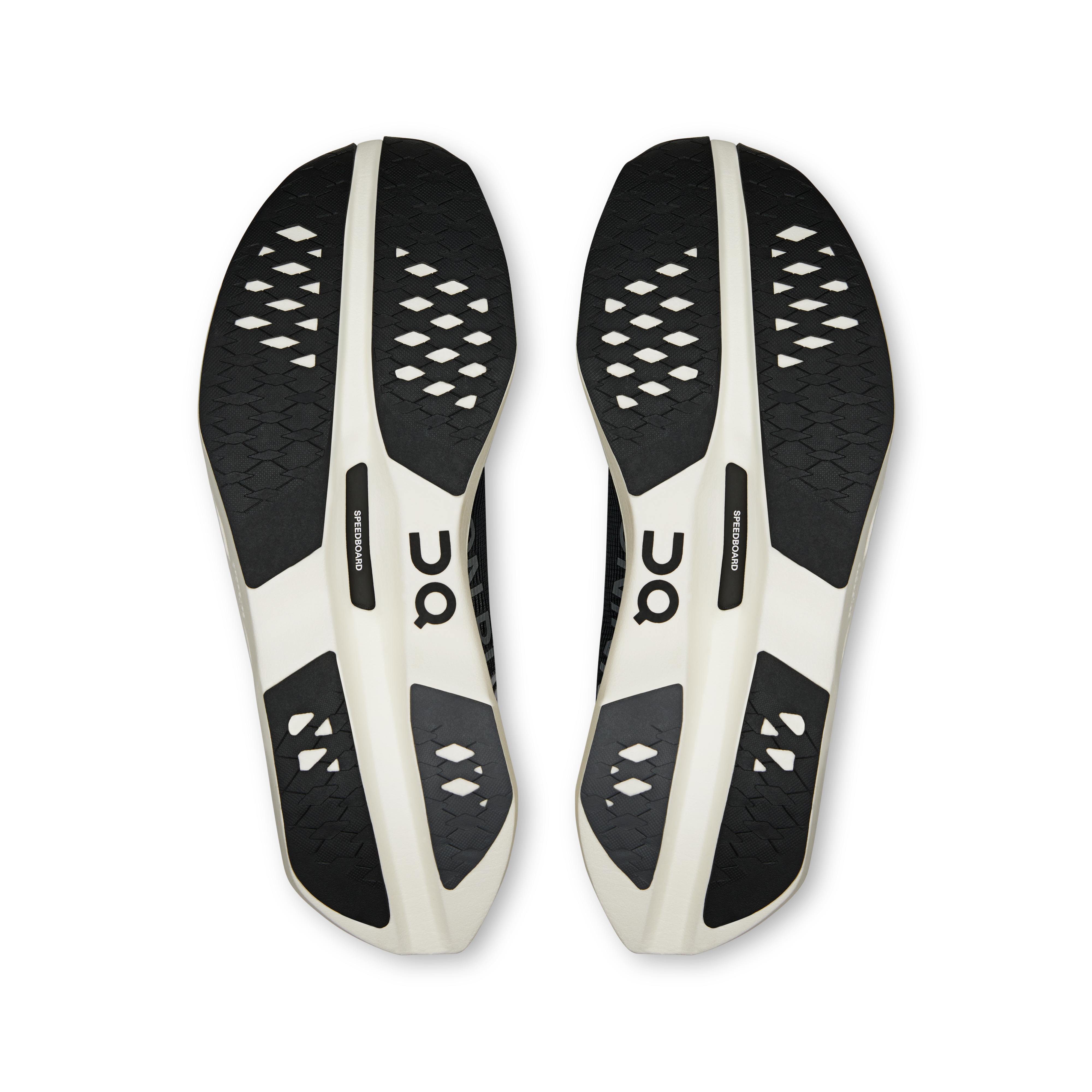 On Cloudboom Volt White & Black Women Road running Shoes