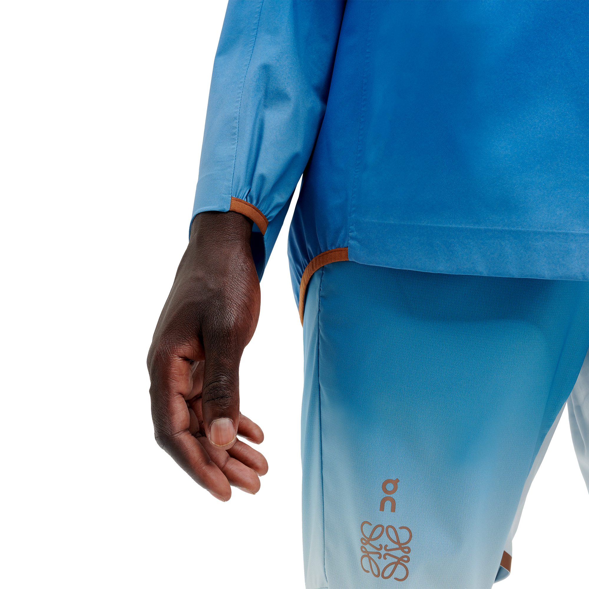 On Waterproof Anorak LOEWE Gradient Blue Men Jackets