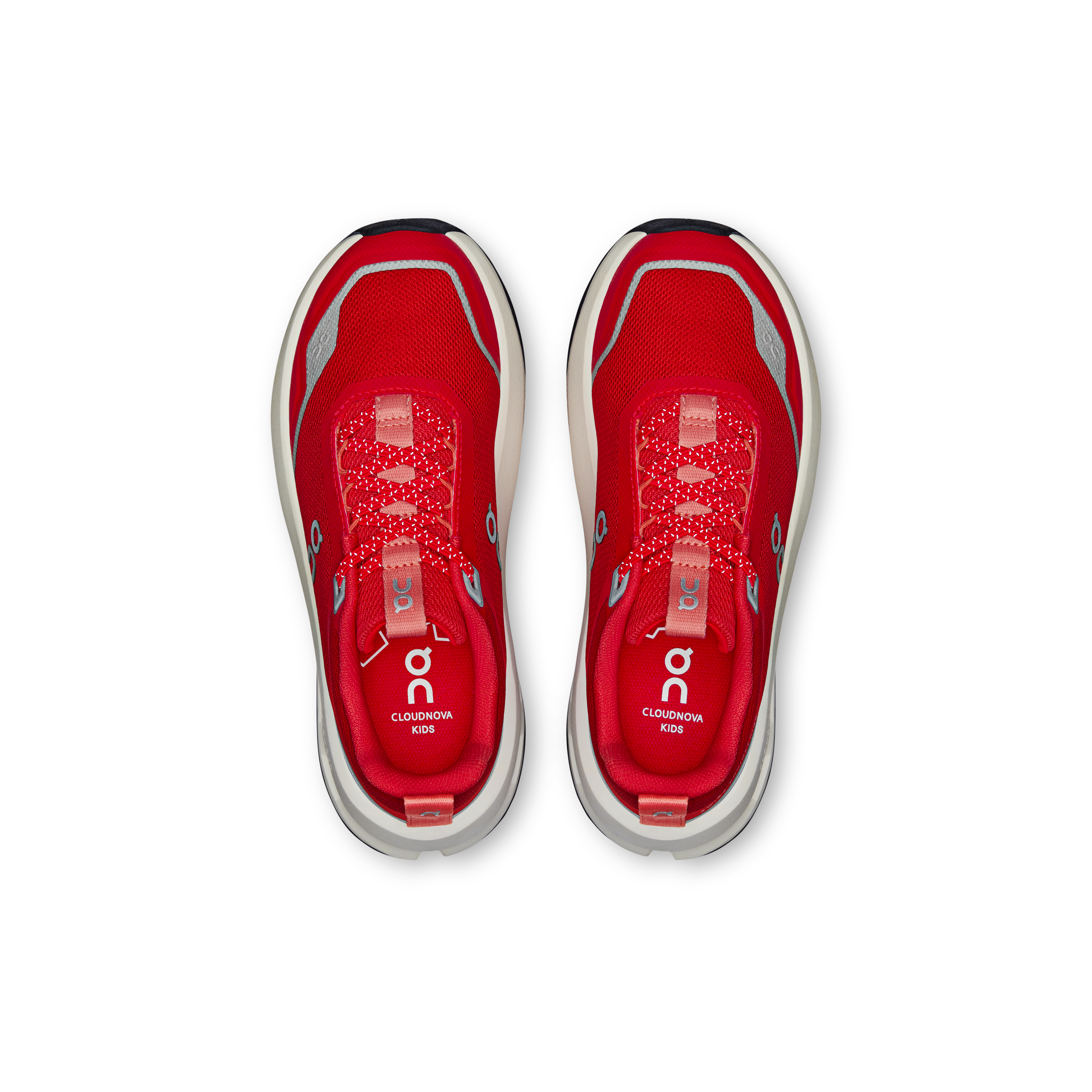 On Cloudnova Kids Red & Terra Kids Active life Shoes