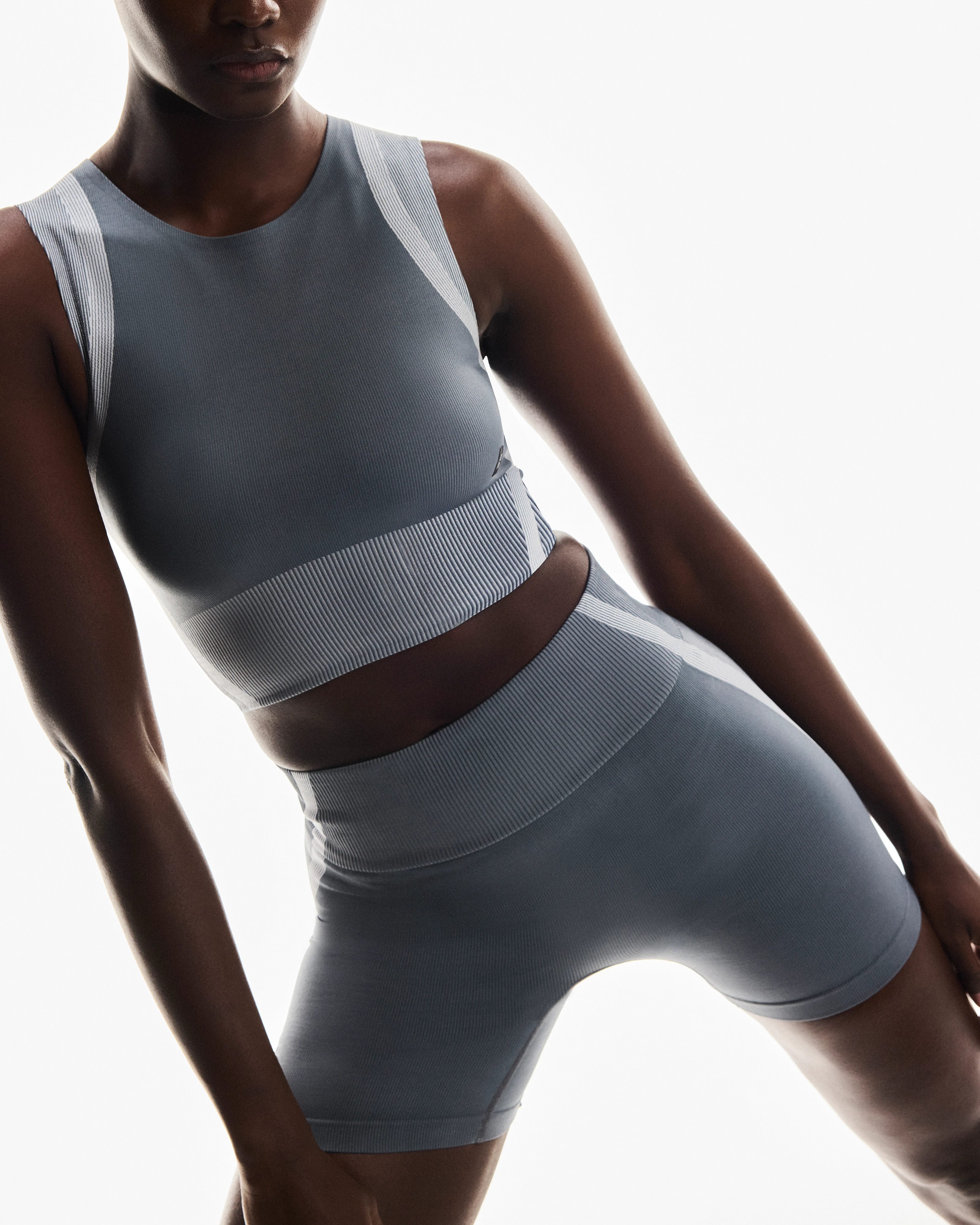 On Studio Knit Shorts Rock & Glacier Women Shorts