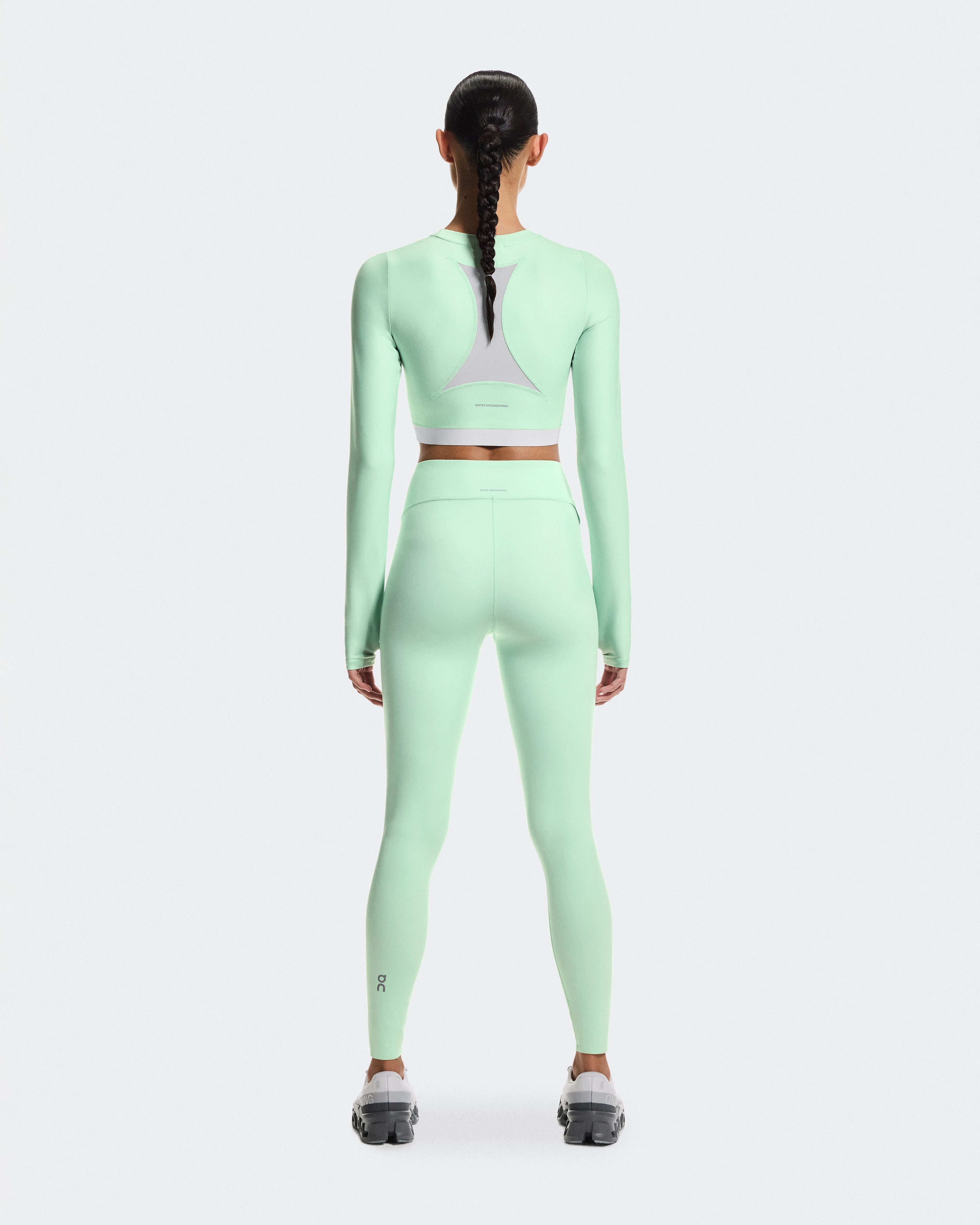 On Train Long Sleeve Crop Creek Women Tops and t-shirts