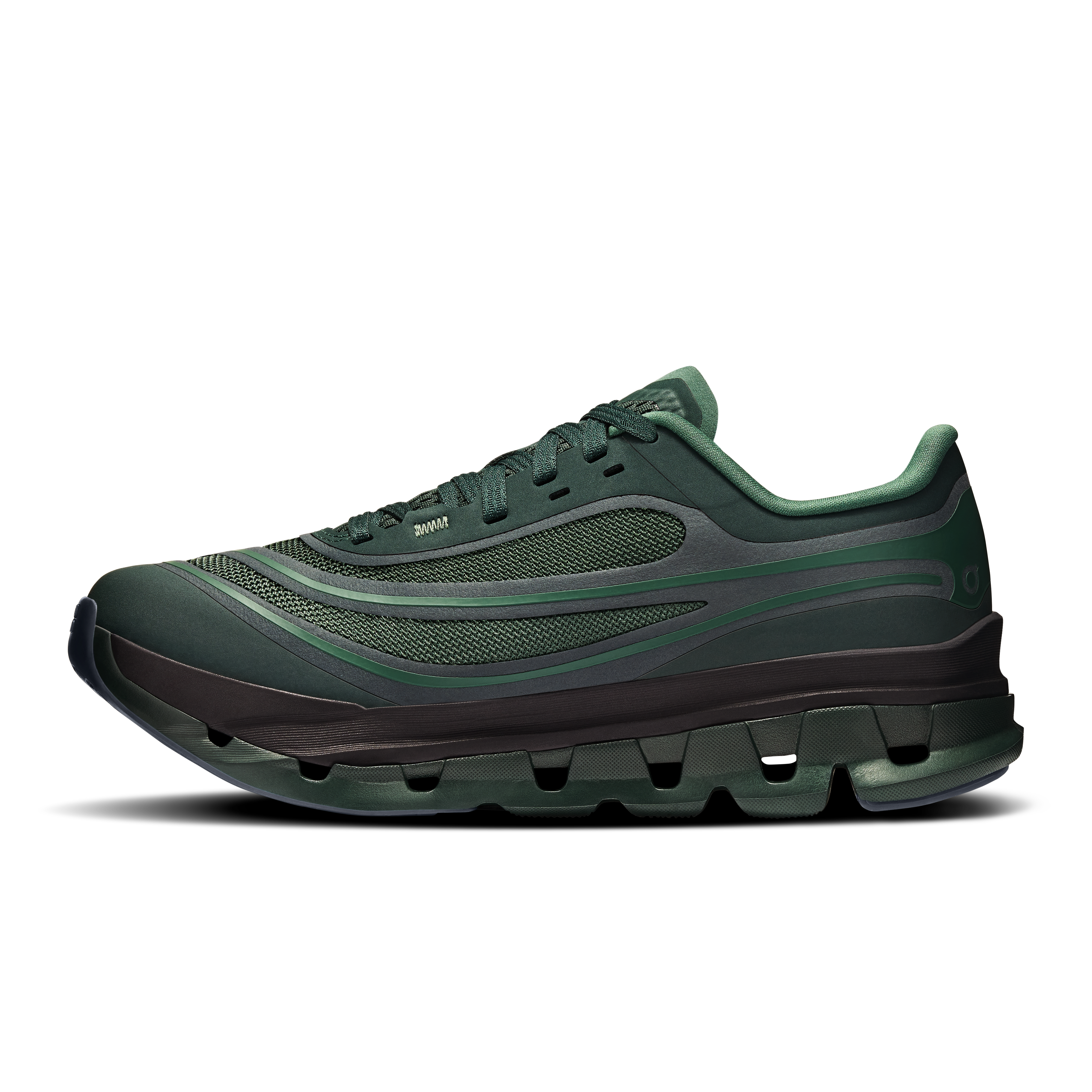 On Cloudflow 5 AD Obsidian & Evergreen Women Active life Shoes