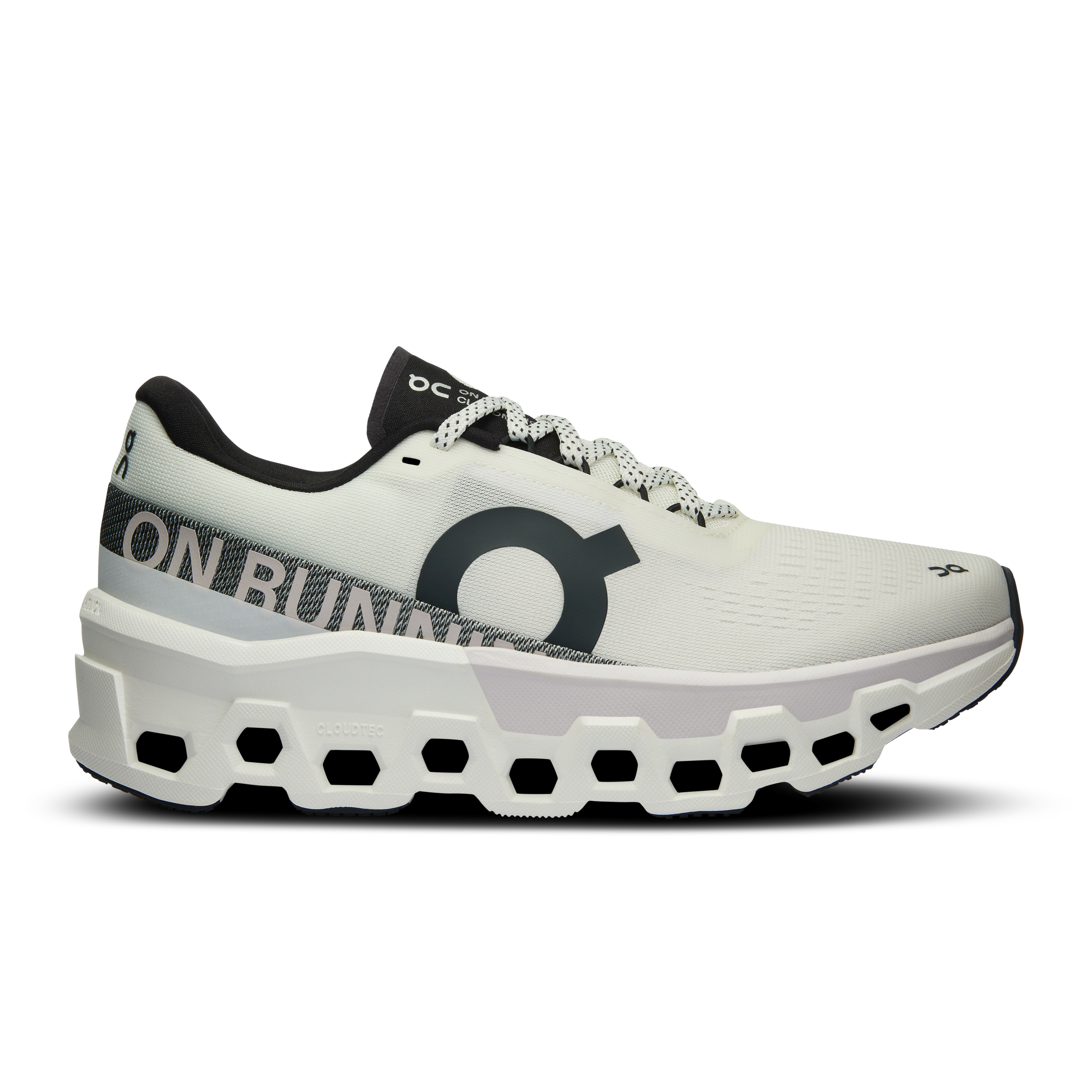 Cloudmonster 2 Road Running Shoe in White/Frost