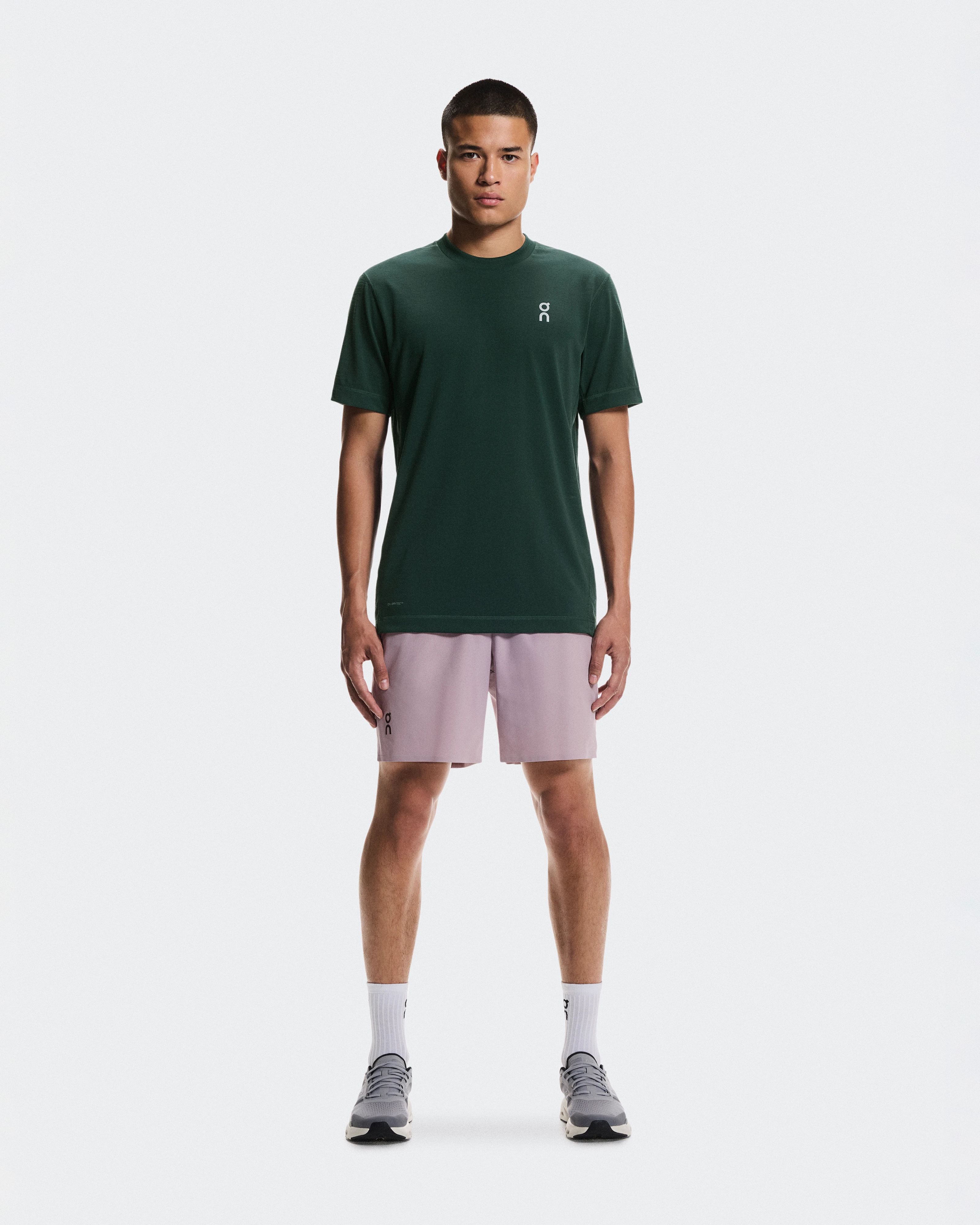 On Focus Shorts Heron Men Shorts