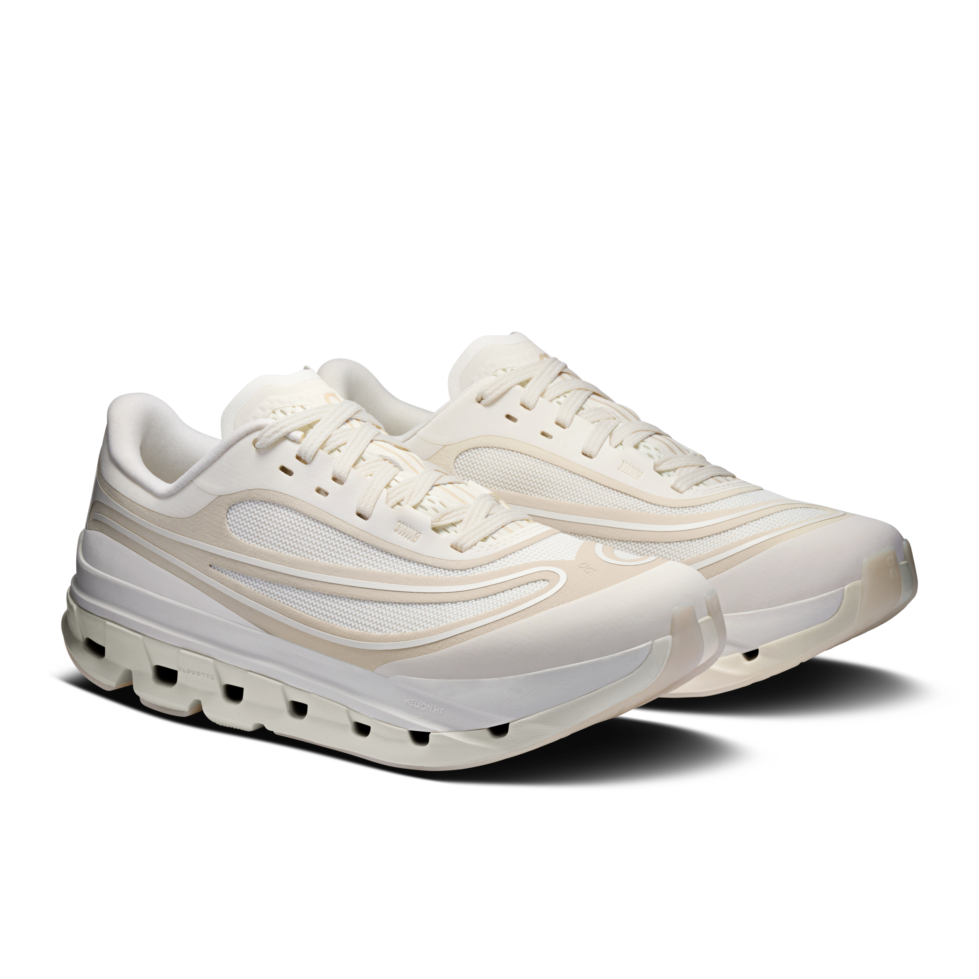 On Cloudflow 5 AD Ivory & Grain Women Active life Shoes